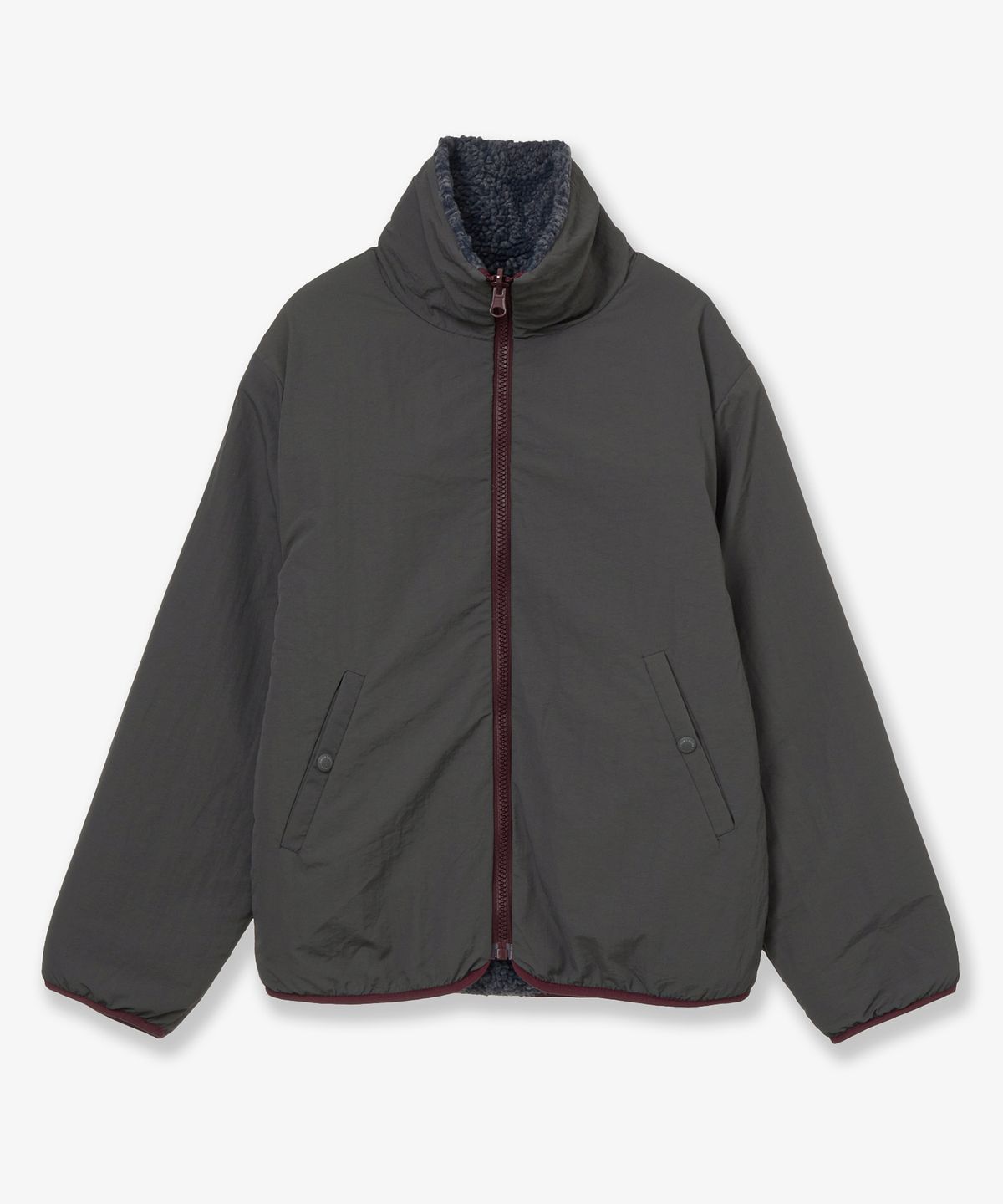 에이이에이이(AEAE) DUMBLE FLEECE JACKET [NAVY]