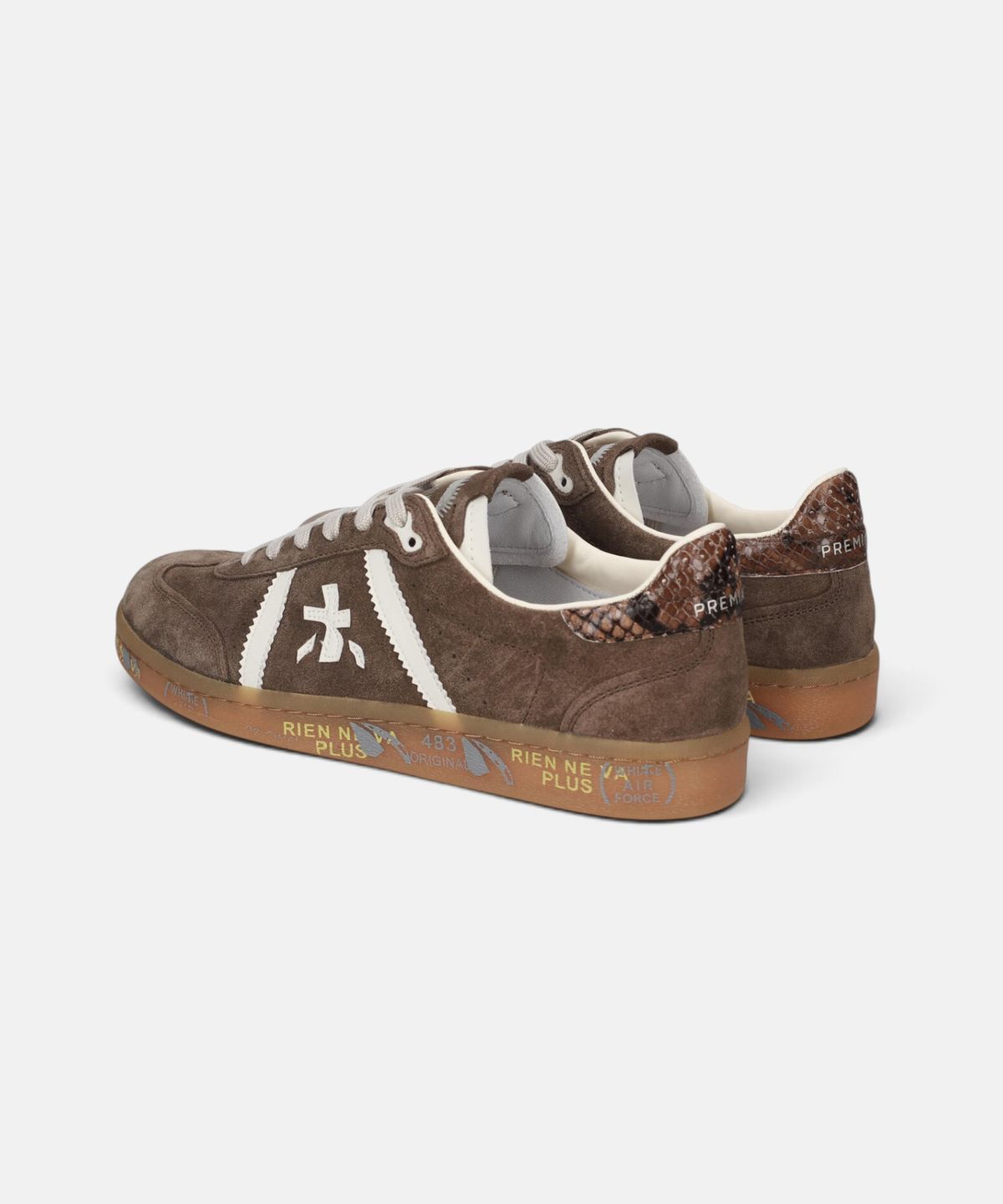 프리미아타(PREMIATA) [26FW][BONNIED] 진한 브라운 여성 보니D 스니커즈