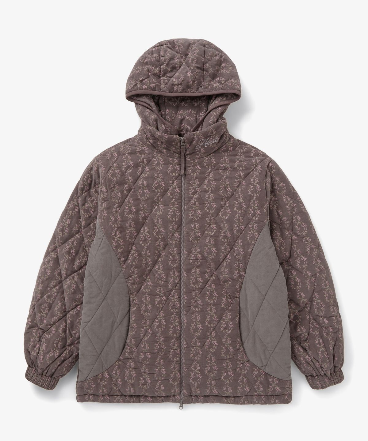 에이이에이이(AEAE) FLOWER QUILTED JACKET [PURPLE]