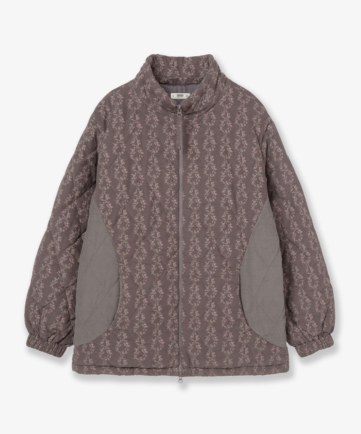 에이이에이이(AEAE) FLOWER QUILTED JACKET [PURPLE]