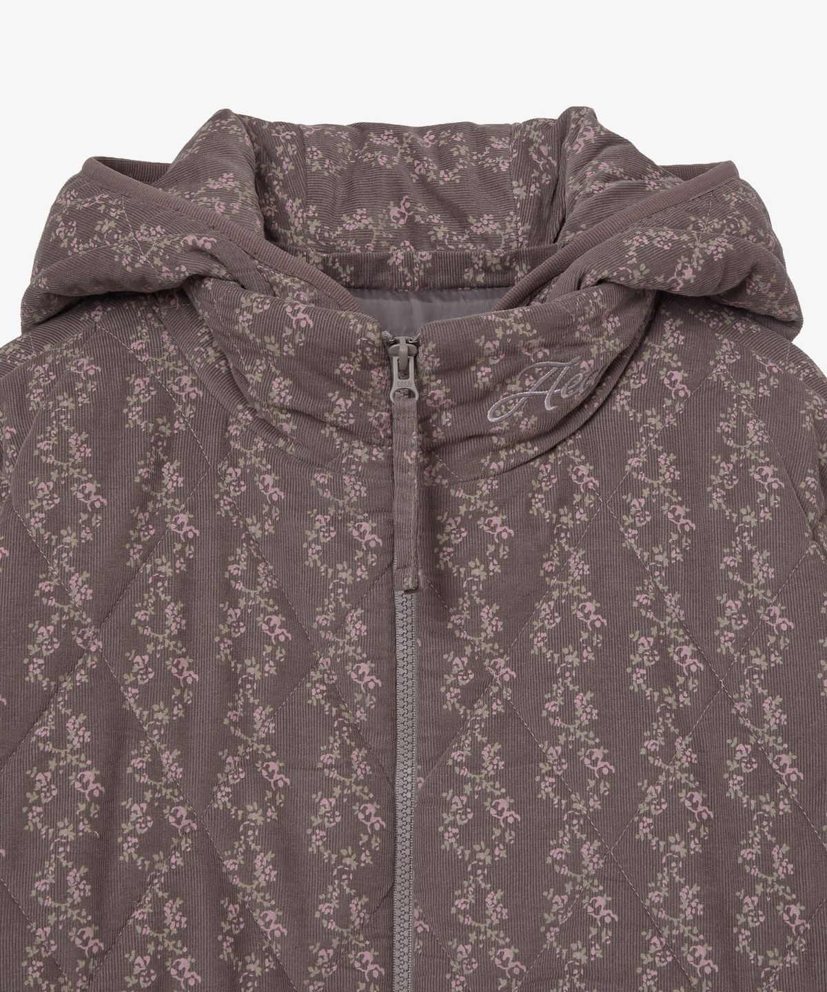 에이이에이이(AEAE) FLOWER QUILTED JACKET [PURPLE]