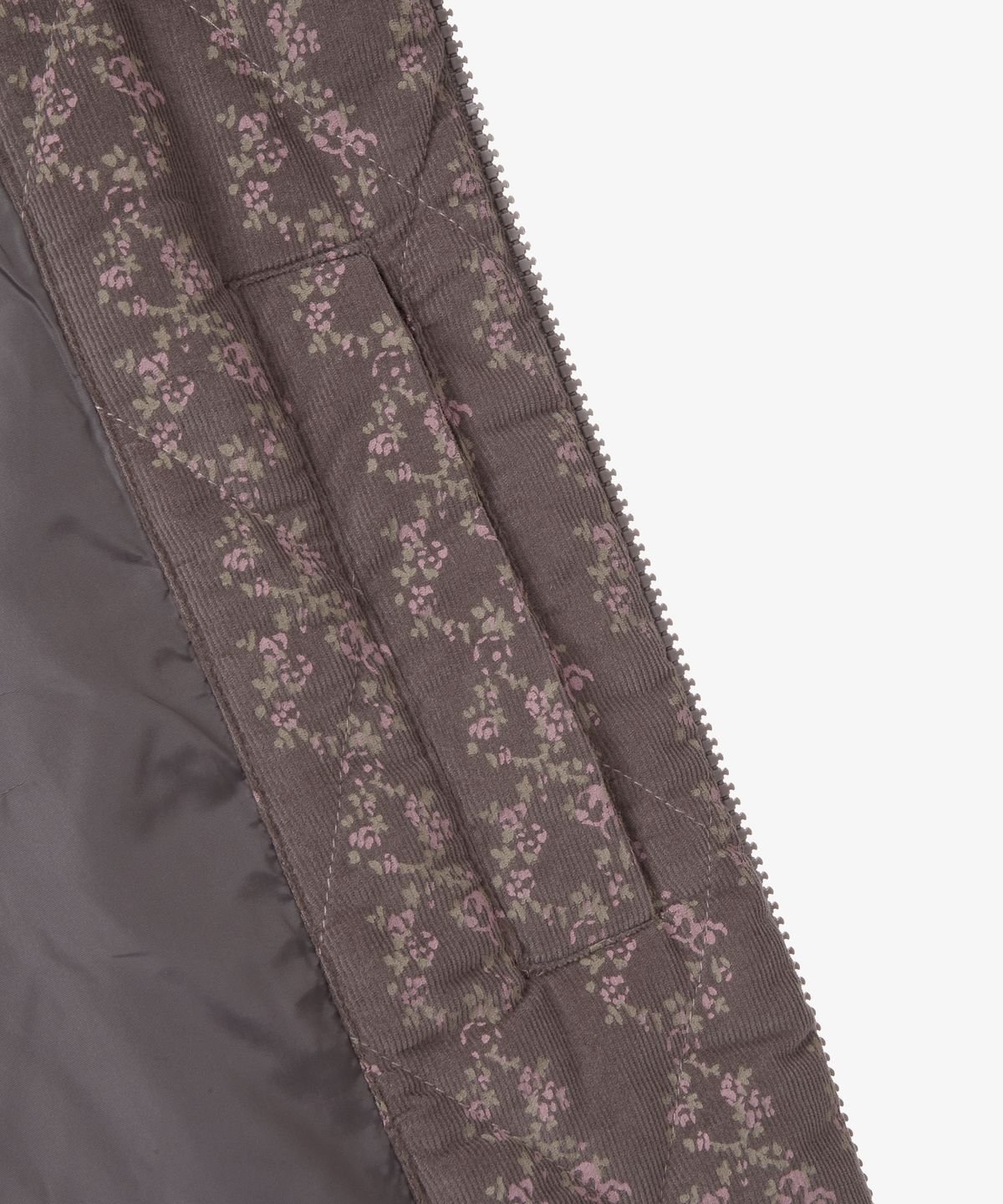 에이이에이이(AEAE) FLOWER QUILTED JACKET [PURPLE]