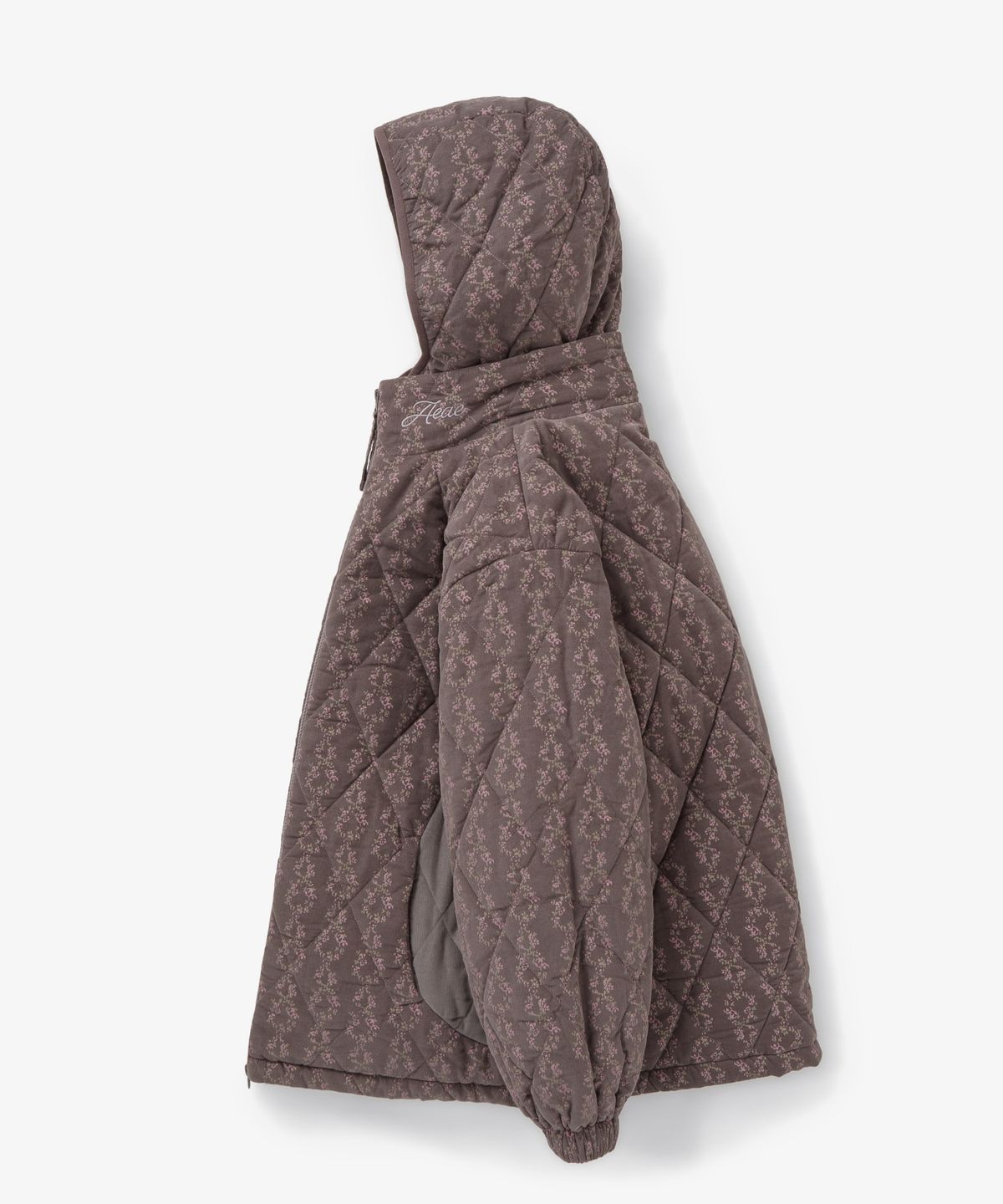 에이이에이이(AEAE) FLOWER QUILTED JACKET [PURPLE]