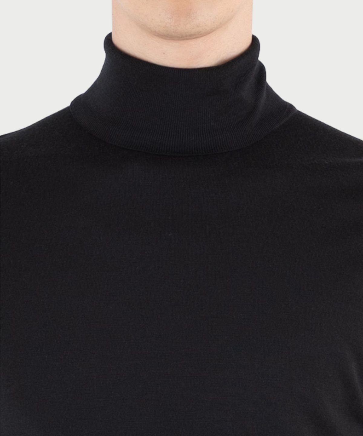 존 스메들리(JOHN SMEDLEY) CHERWELL Extra Fine Merino Wool Standard Fit Roll Neck Pullover Core 10 Colors