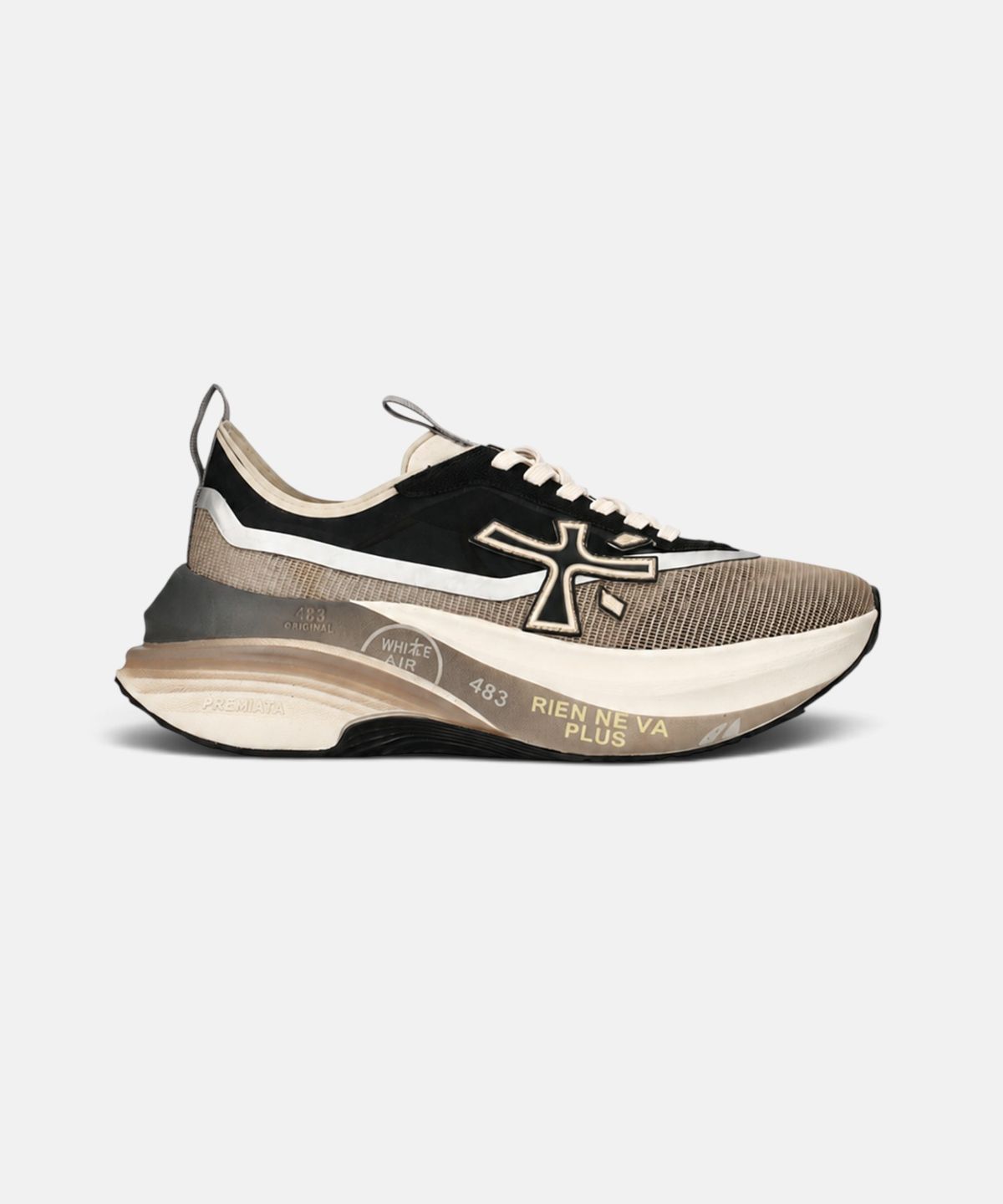 프리미아타(PREMIATA) [26FW][HILL] 블랙 여성 힐 스니커즈