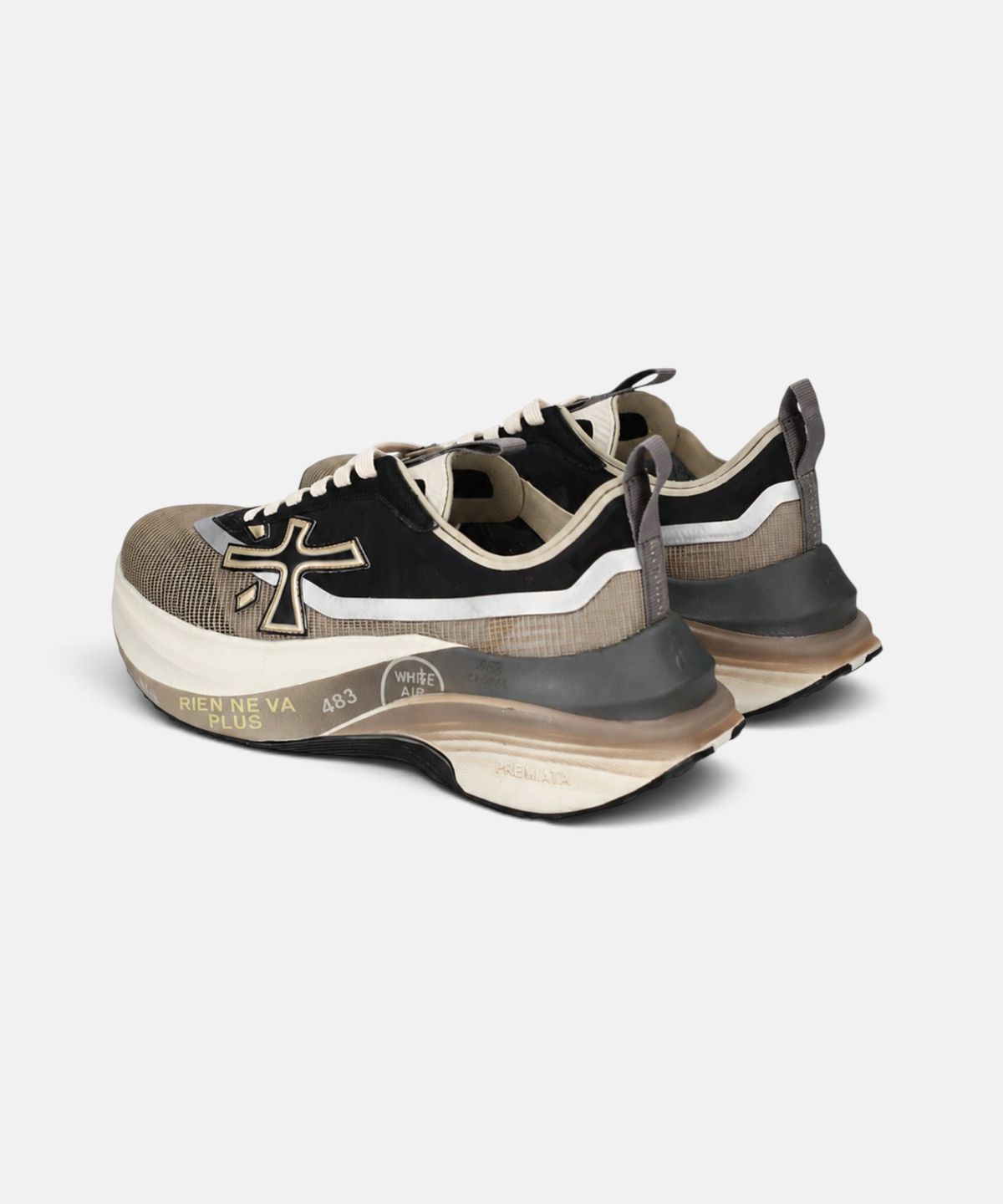 프리미아타(PREMIATA) [26FW][HILL] 블랙 여성 힐 스니커즈