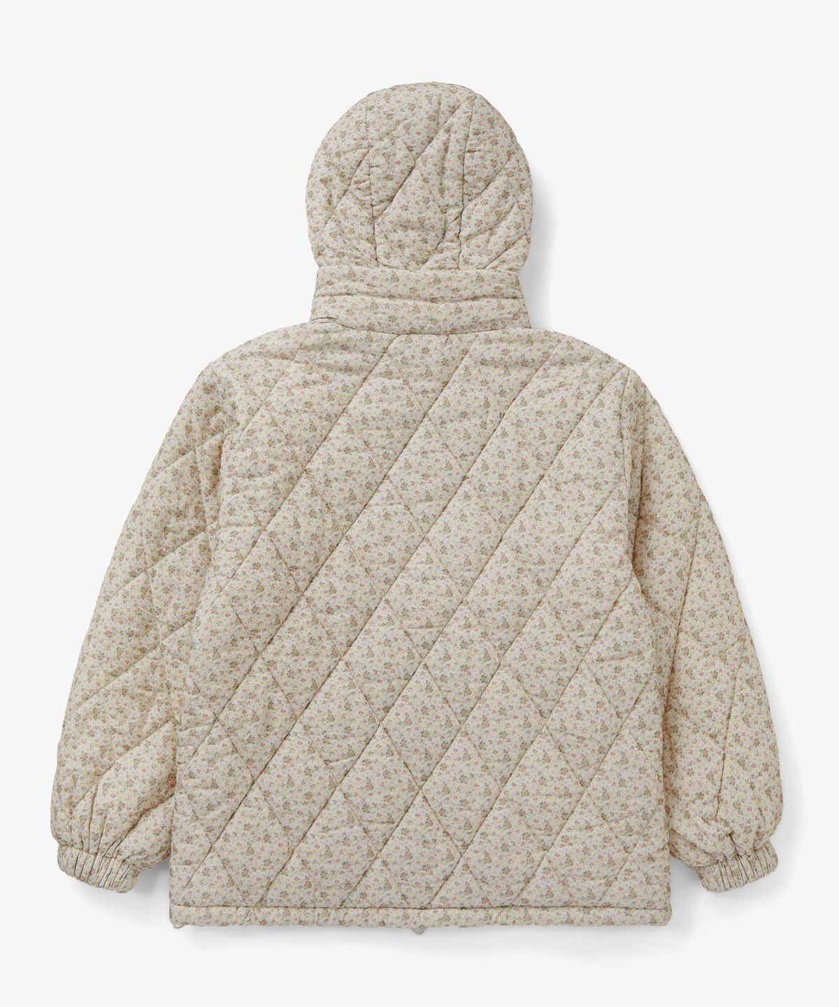 에이이에이이(AEAE) FLOWER QUILTED JACKET [LIGHT GREY]