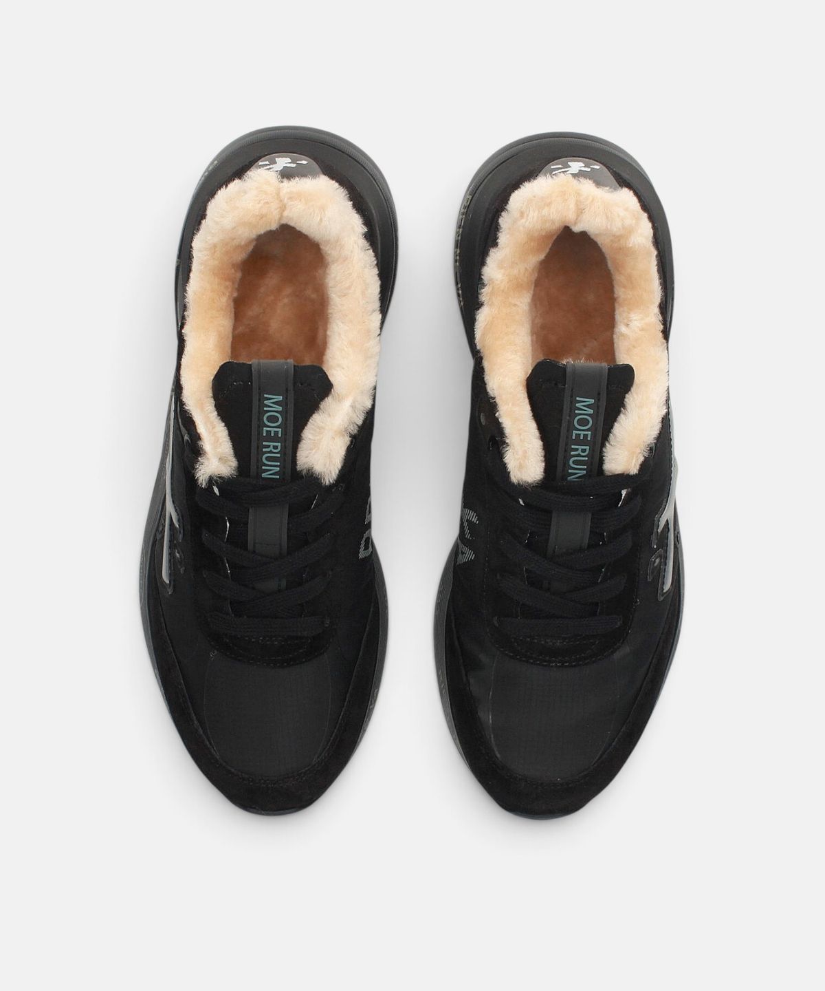 프리미아타(PREMIATA) [26FW][MOERUND] 블랙 여성 모에런D 스니커즈