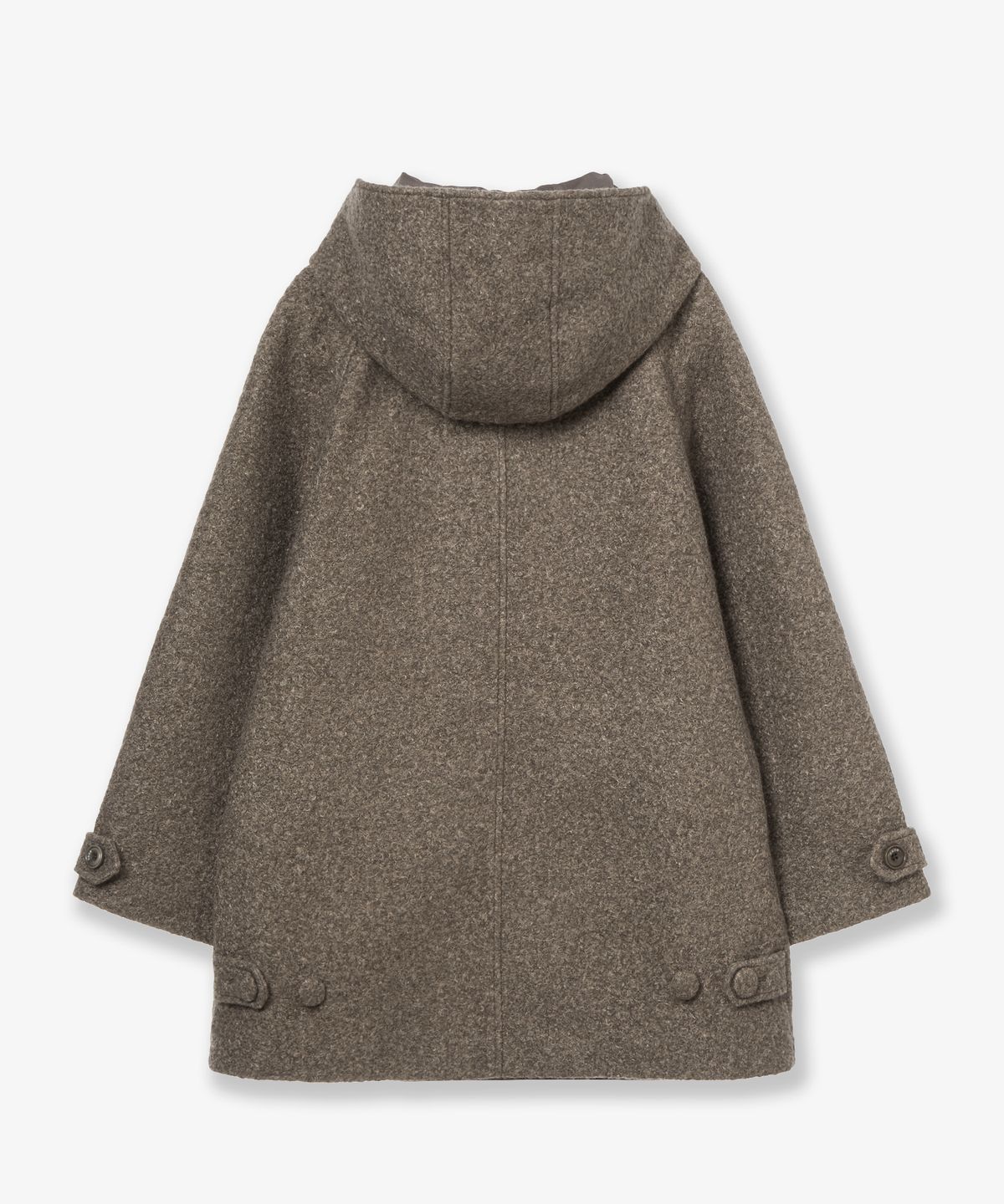 에이이에이이(AEAE) BIG BUTTON HALF COAT [OATMEAL]