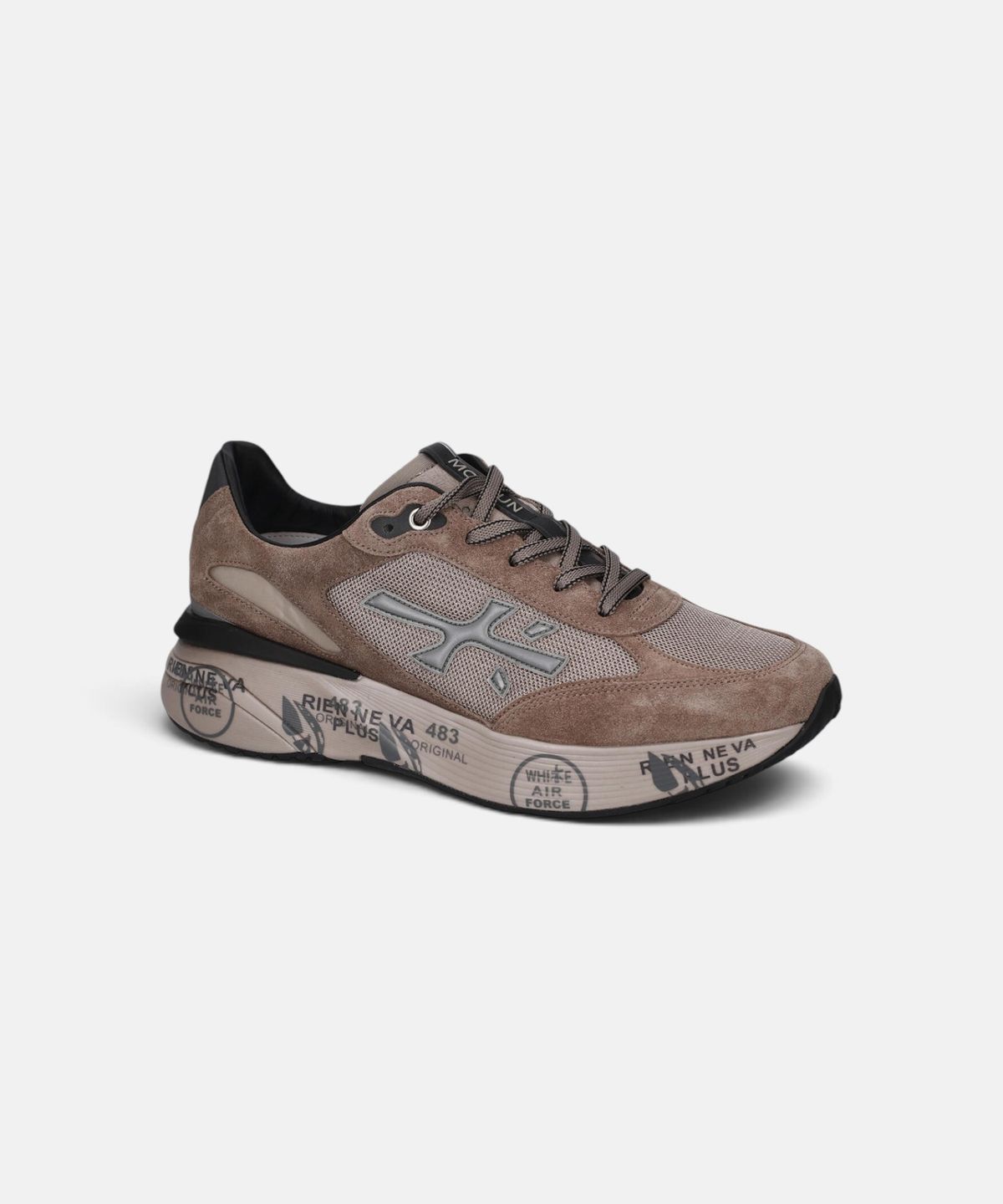 프리미아타(PREMIATA) [26FW][MOERUN] 진한 브라운 남성 모에런 스니커즈