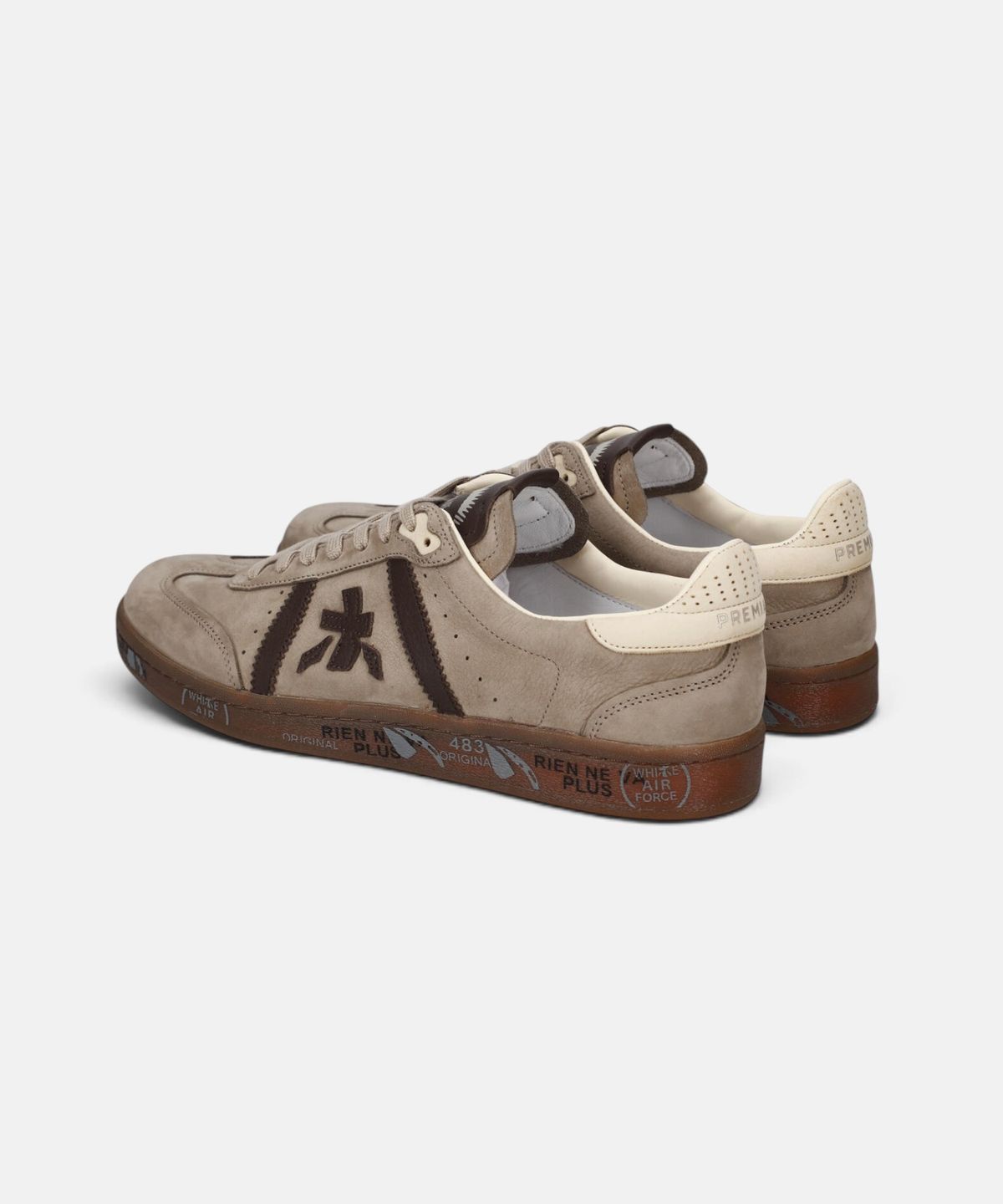 프리미아타(PREMIATA) [26FW][BONNIE] 탁한 카키 남성 보니 스니커즈