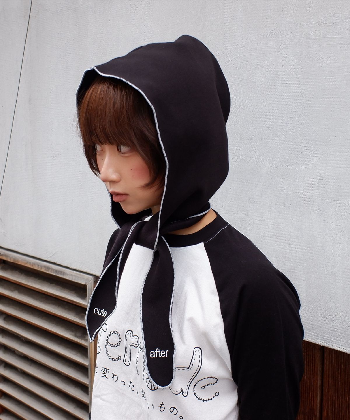 에프터누드(AFTERNUDE) AFTER CUTE HAT (BLACK)