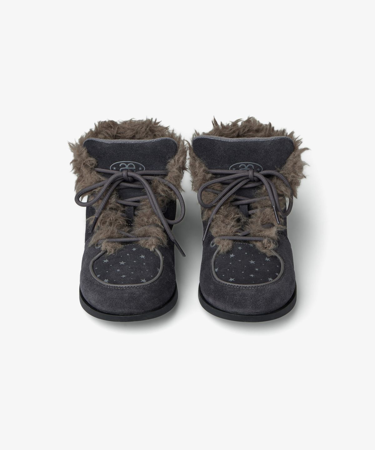 에이이에이이(AEAE) AEAE FUZZY FAT SNEAKERS [CHARCOAL]