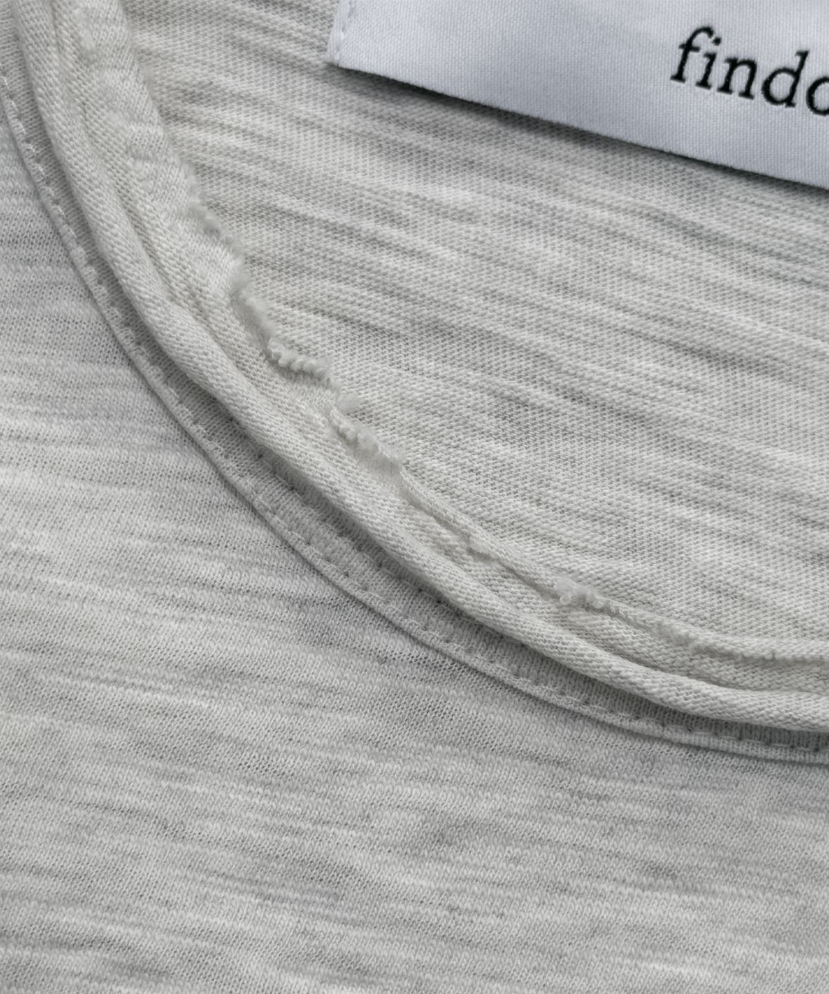 핀다웃(FINDOUBT) 오디세이 빈티지 롱슬리브 (오트밀 그레이)