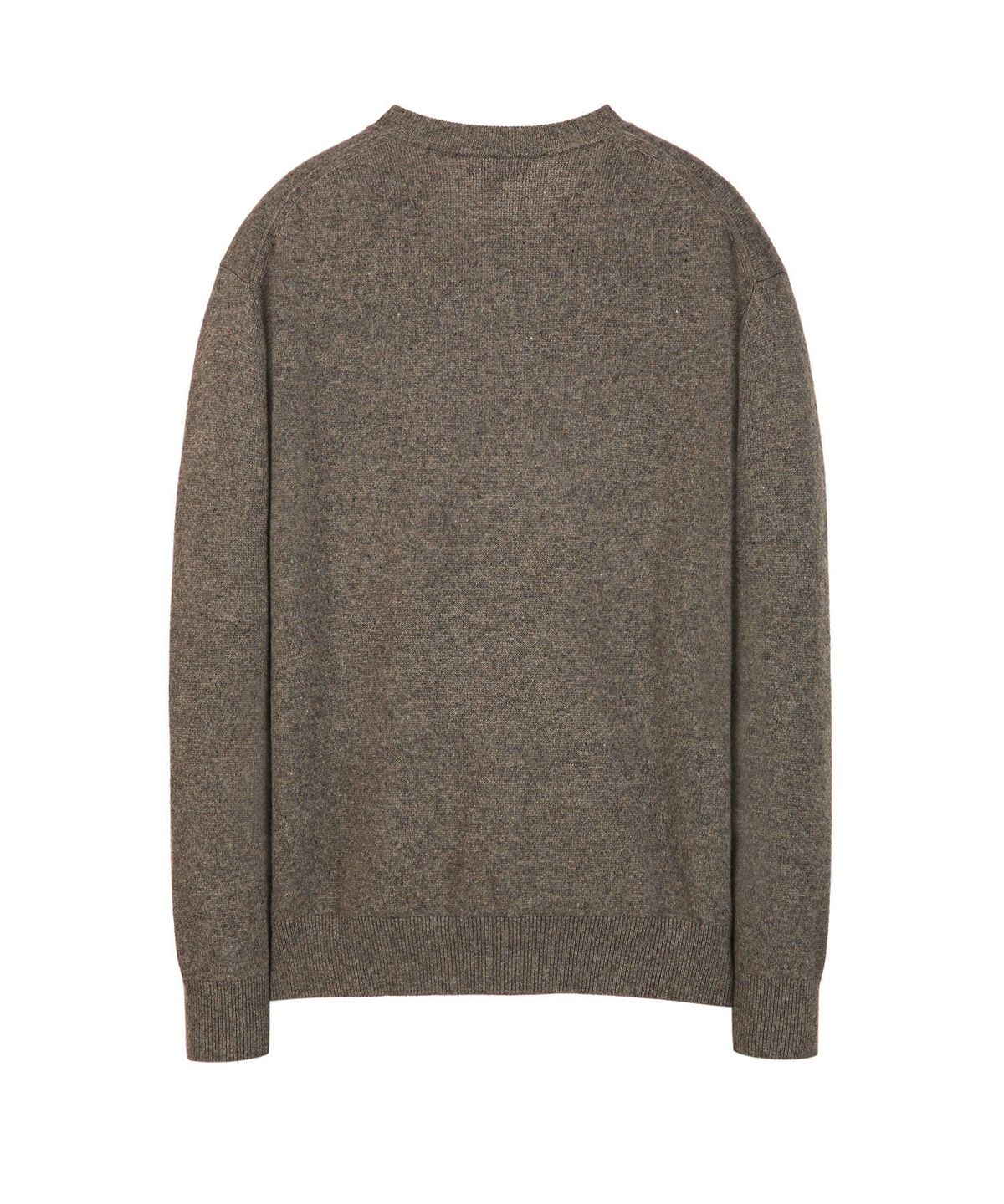 질스튜어트뉴욕 맨(JILLSTUART NEWYORK MEN) [THE TWILL]  파인게이지 크루넥 가디건 - 브라운 (JNSW6D602W2)