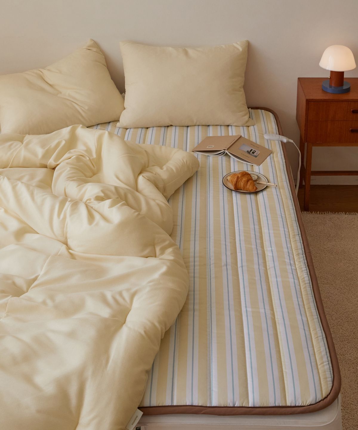마틸라(MAATILA) 카본 국내생산 히팅업 도톰한 워셔블 탄소 전기매트 SS/Q 4종