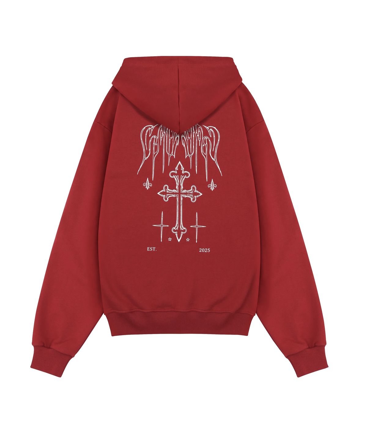 511비전(511VISION) 511 RIVET HOOD ZIP-UP, RED