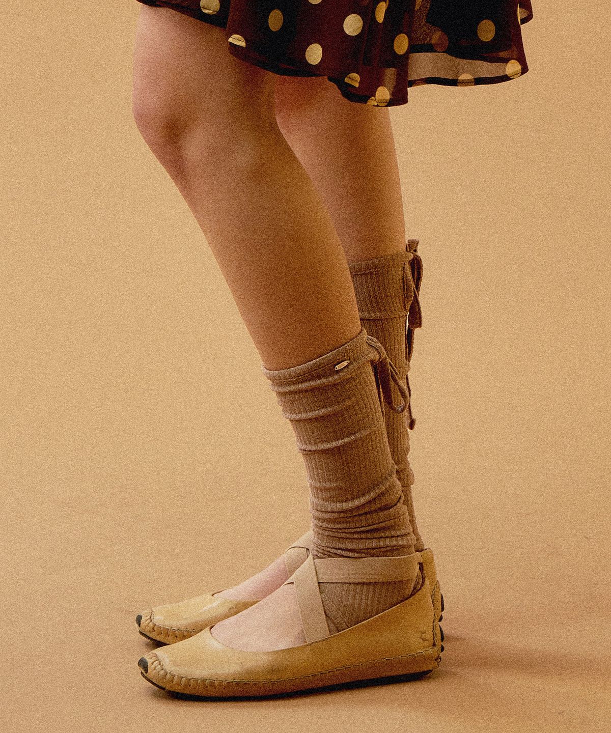 하스(HAS) HPP019 Ballet Leg warmer(Brown)
