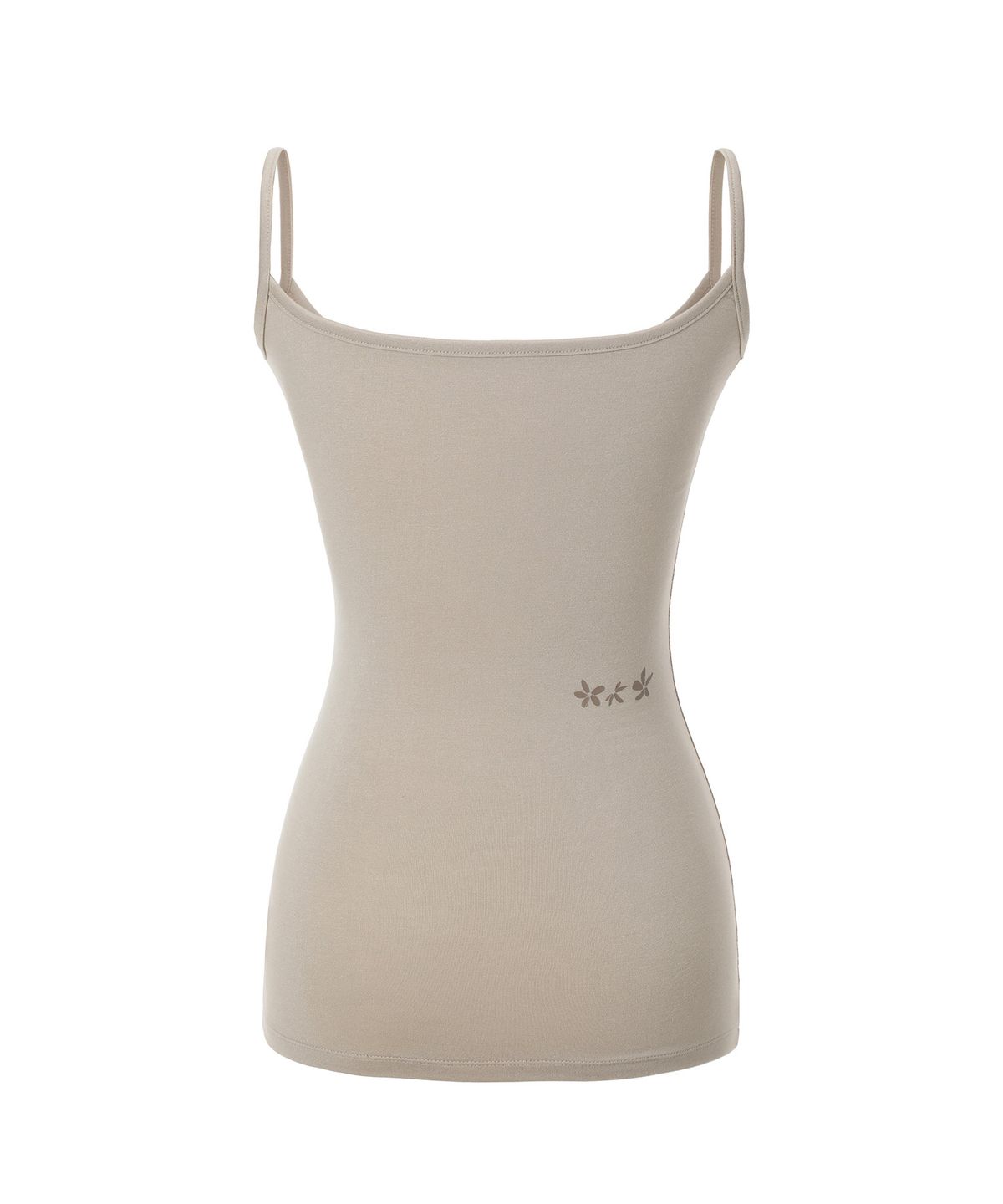 미레코(MIRECO) 2-WAY FLOWER SLEEVELESS BEIGE