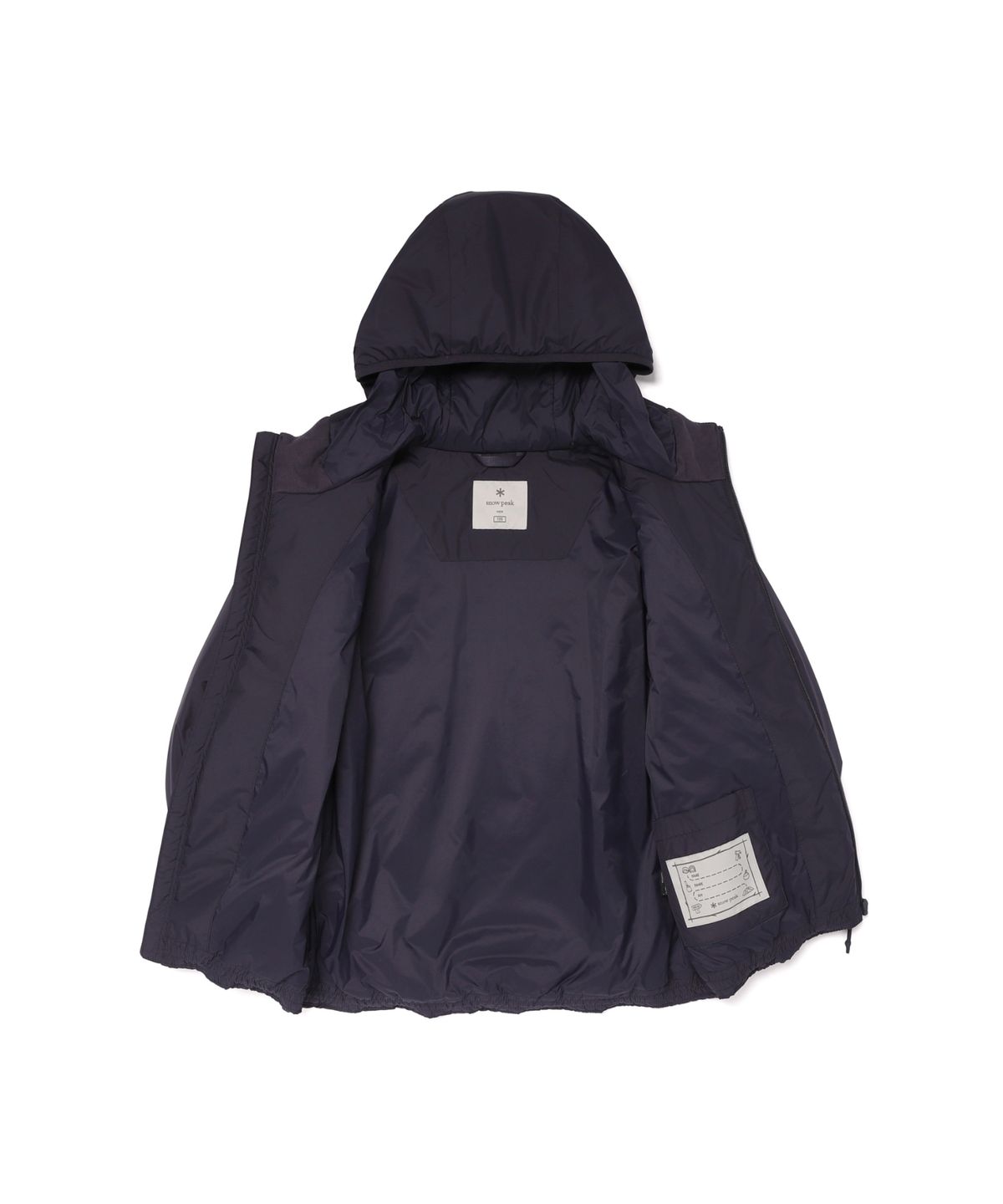 스노우피크 어패럴(SNOWPEAK APPAREL) 키즈 퍼텍스 퀀텀 씬클라우드 경량 후드 자켓 (S26WKTPJ80) Purple Gray