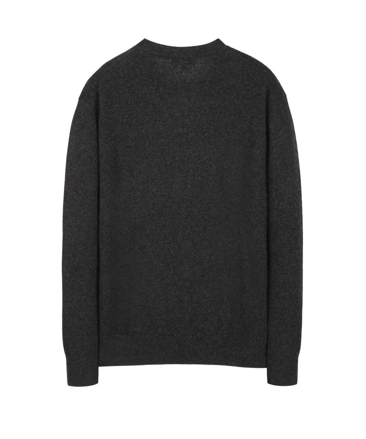 질스튜어트뉴욕 맨(JILLSTUART NEWYORK MEN) [THE TWILL]  파인게이지 크루넥 가디건 - 차콜그레이 (JNSW6D602CG)