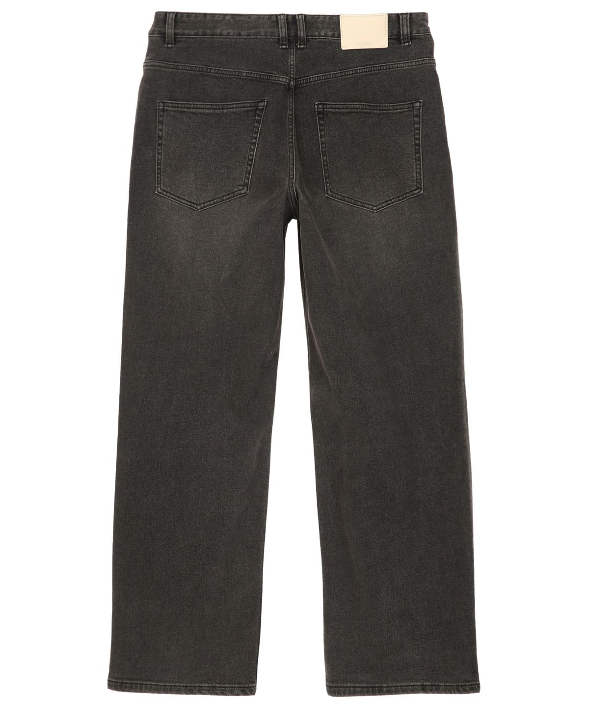 질스튜어트뉴욕 맨(JILLSTUART NEWYORK MEN) [WIDE-FIT]  기모 데님 팬츠 - 다크그레이 (JNPA6D004G3)