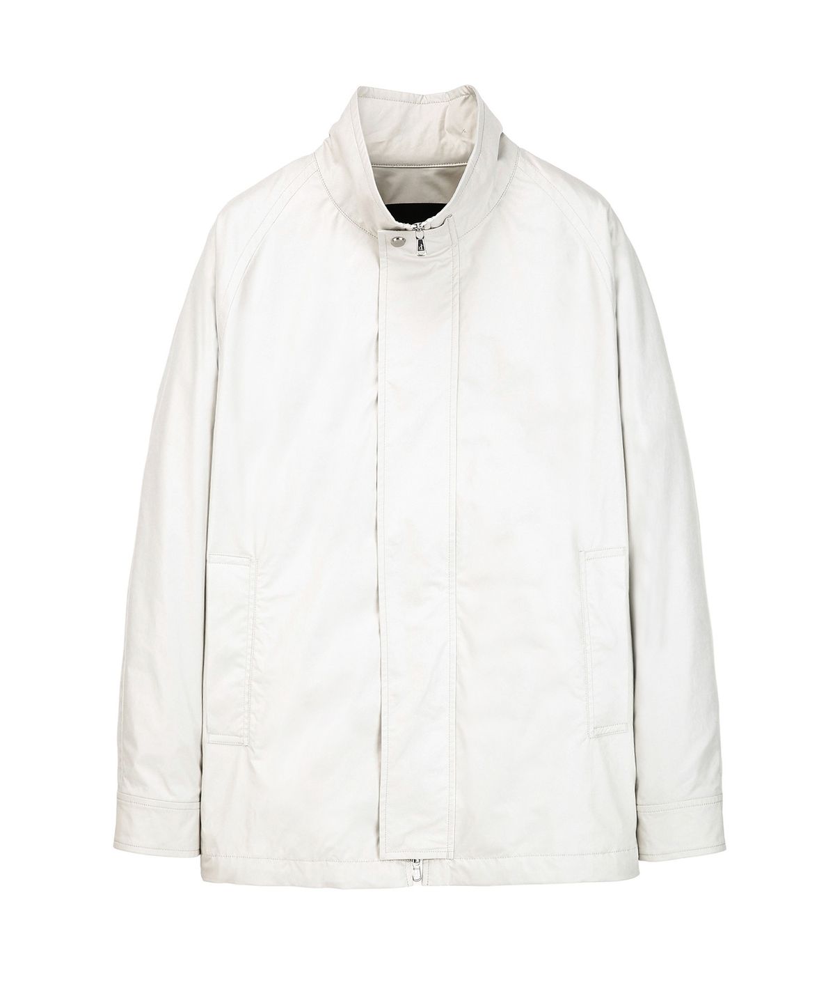 질스튜어트뉴욕 맨(JILLSTUART NEWYORK MEN) 레이어드 하이넥 쉘점퍼 - 라이트베이지 (JNJU6C107I1)