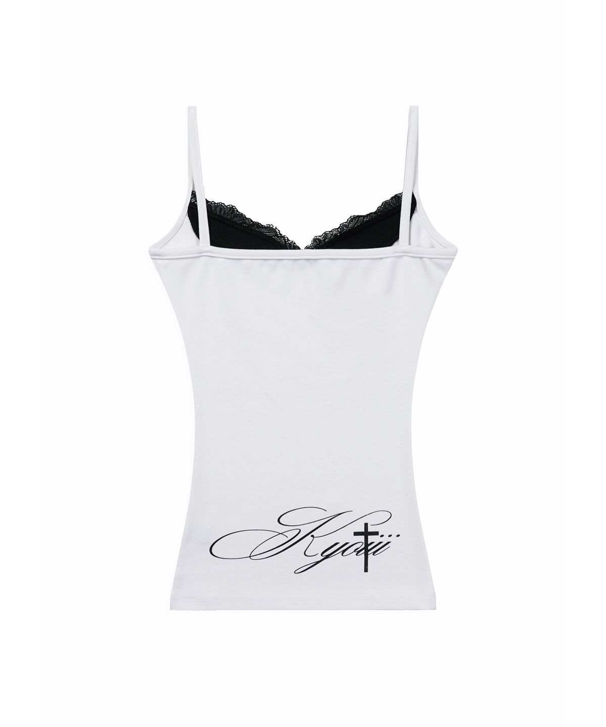 쿄이(KYOIII) LACE SLEEVELESS (WHITE)
