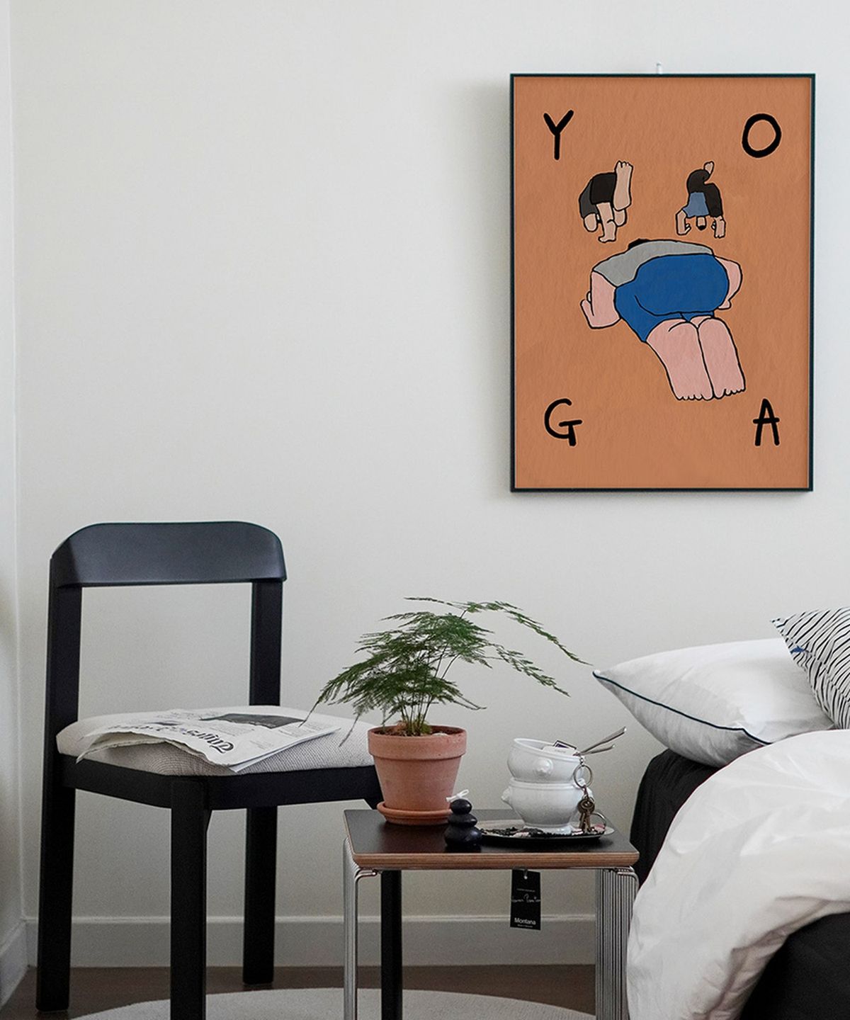 뚜누(TOUNOU) 하연 작가, YOGA 직사각 포스터