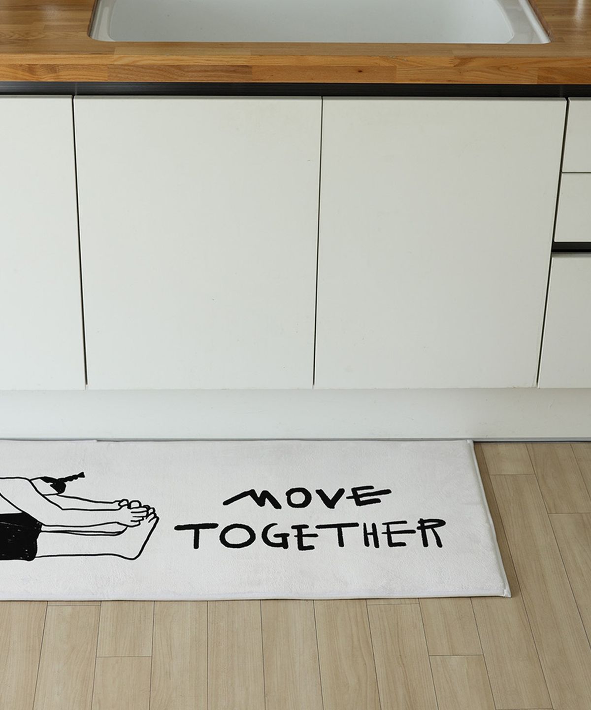 뚜누(TOUNOU) 하연 작가, MOVE TOGETHER 주방매트