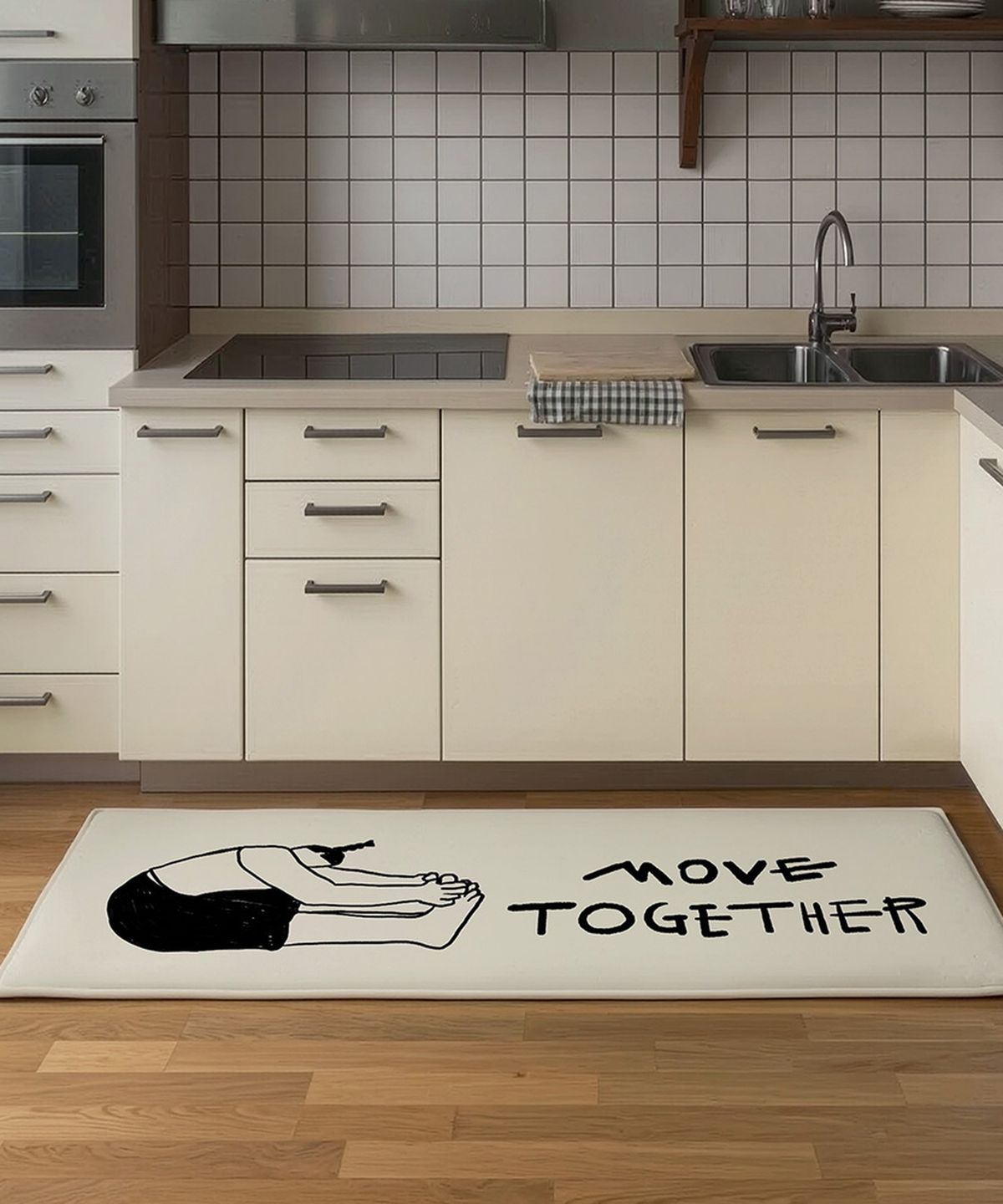 뚜누(TOUNOU) 하연 작가, MOVE TOGETHER 주방매트