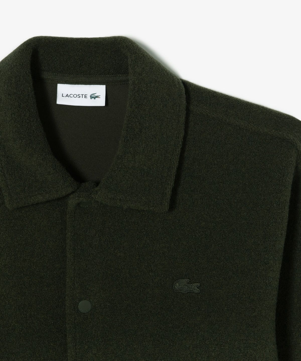 라코스테(LACOSTE) 남성 부클 카라 스웻 점퍼 SH180E-56N BMY