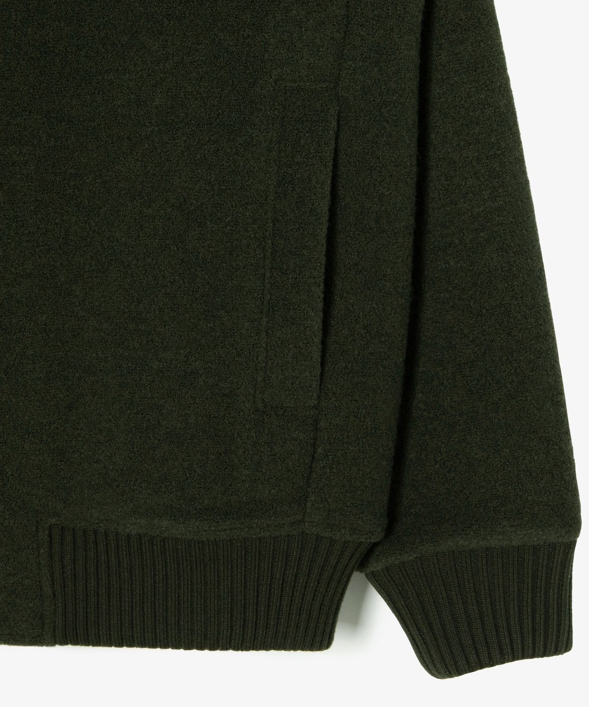 라코스테(LACOSTE) 남성 부클 카라 스웻 점퍼 SH180E-56N BMY