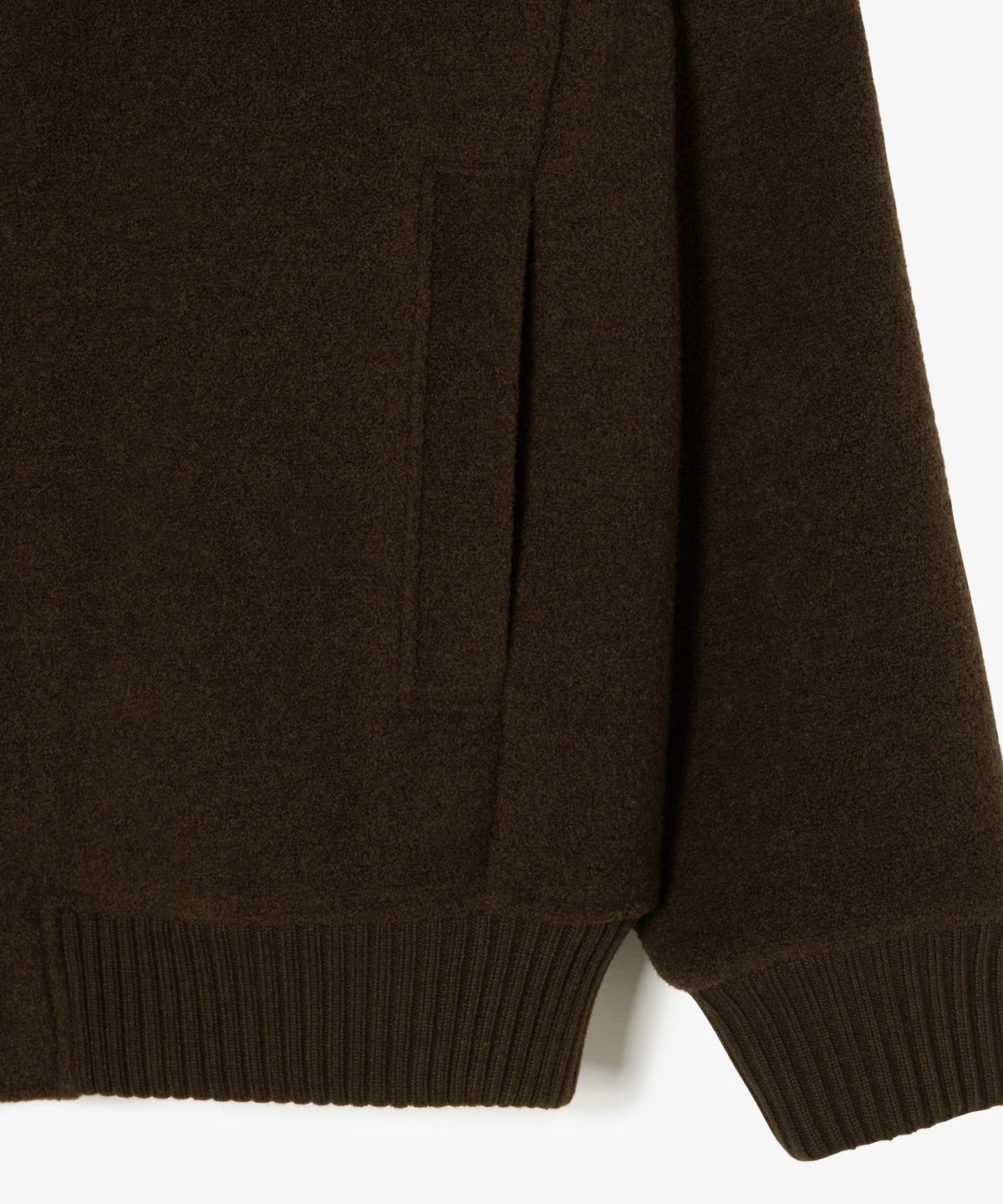 라코스테(LACOSTE) 남성 부클 카라 스웻 점퍼 SH180E-56N DPD