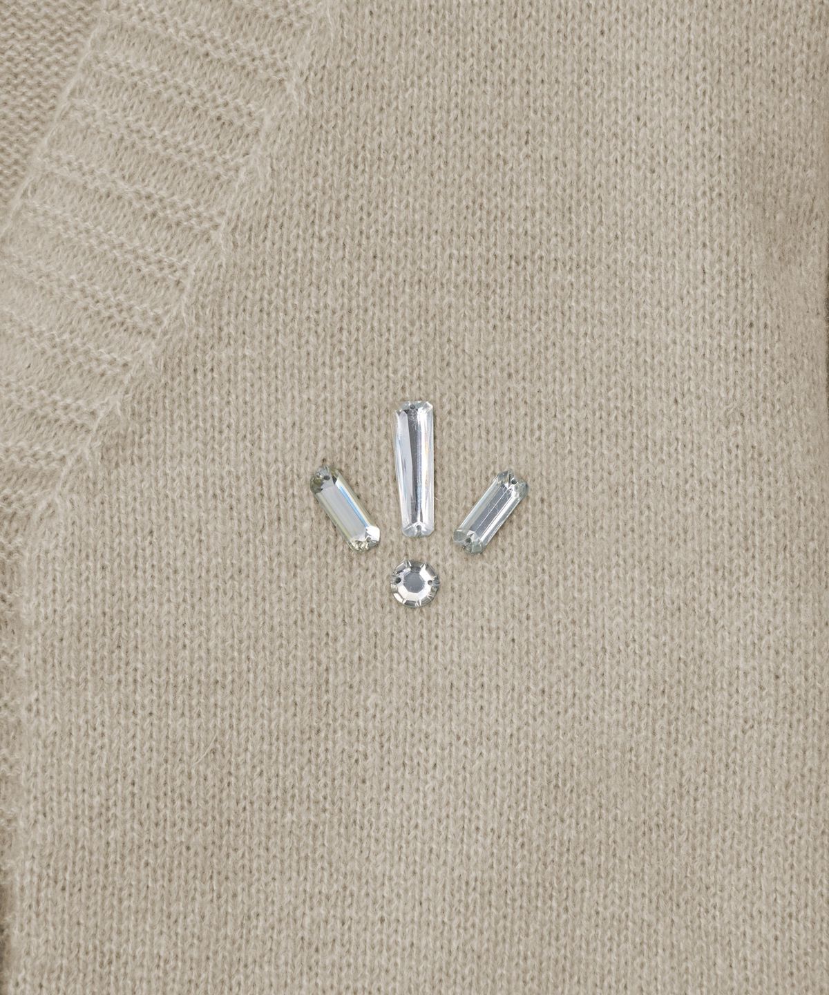 커뮨더웨어(KOMMUNTHEWEAR) KOMMUN KNIT TWIN SET BEIGE 커뮨 니트 트윈 세트 베이지