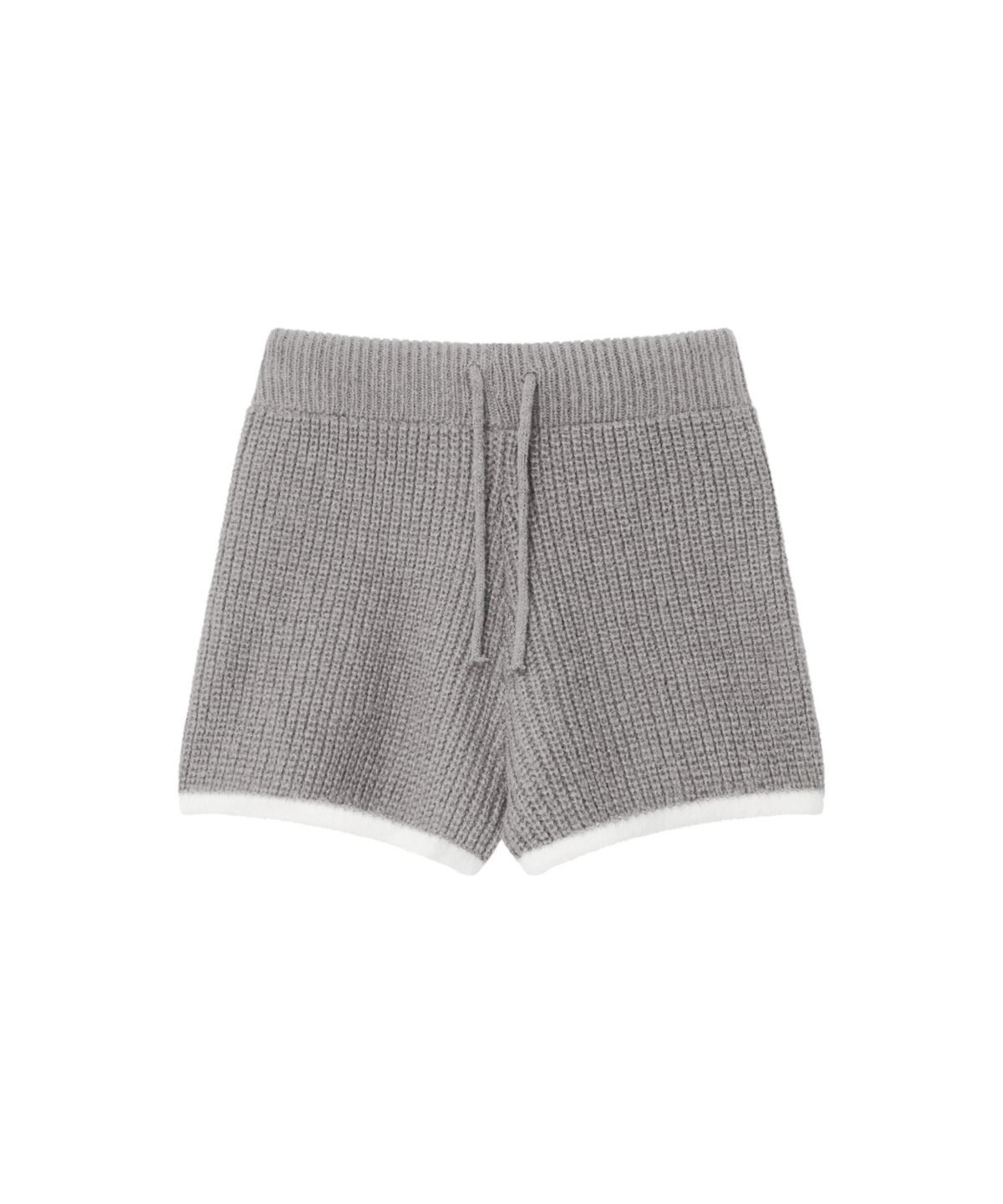 커뮨더웨어(KOMMUNTHEWEAR) KOMMUN VNECK KNIT SET GREY 커뮨 브이넥 니트 셋트 그레이