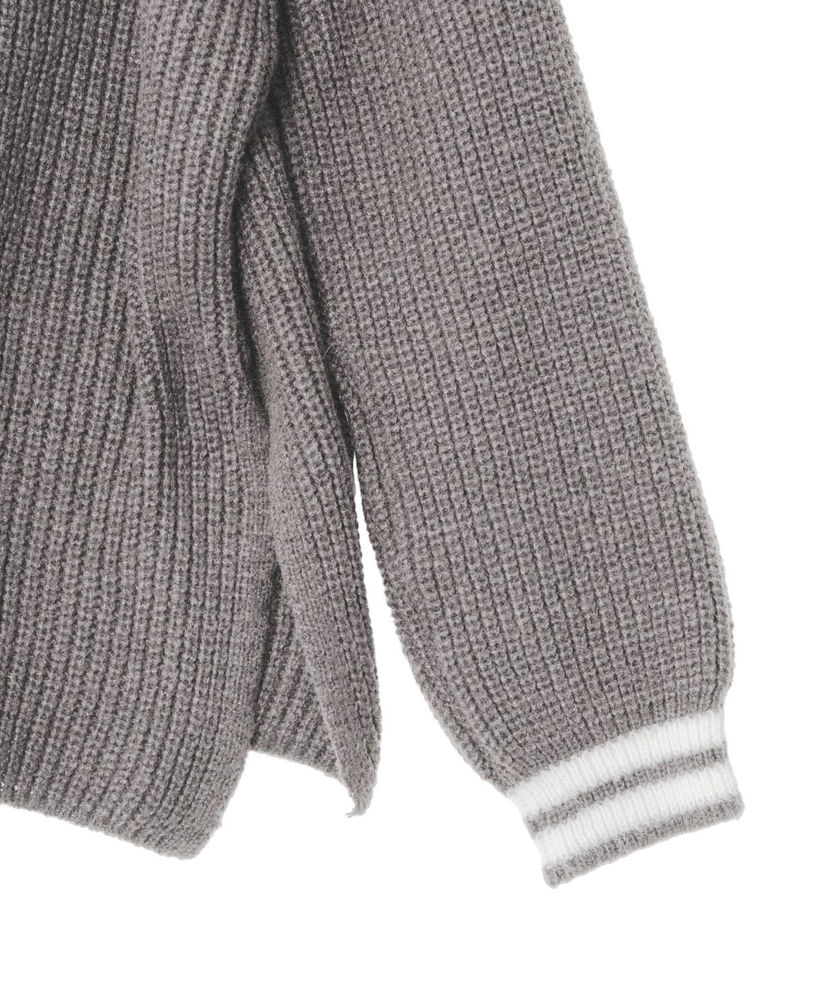 커뮨더웨어(KOMMUNTHEWEAR) KOMMUN VNECK KNIT SET GREY 커뮨 브이넥 니트 셋트 그레이