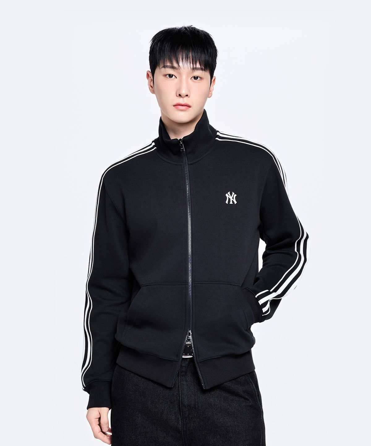 엠엘비(MLB) 바시티 테잎 트랙탑 NY (Black)