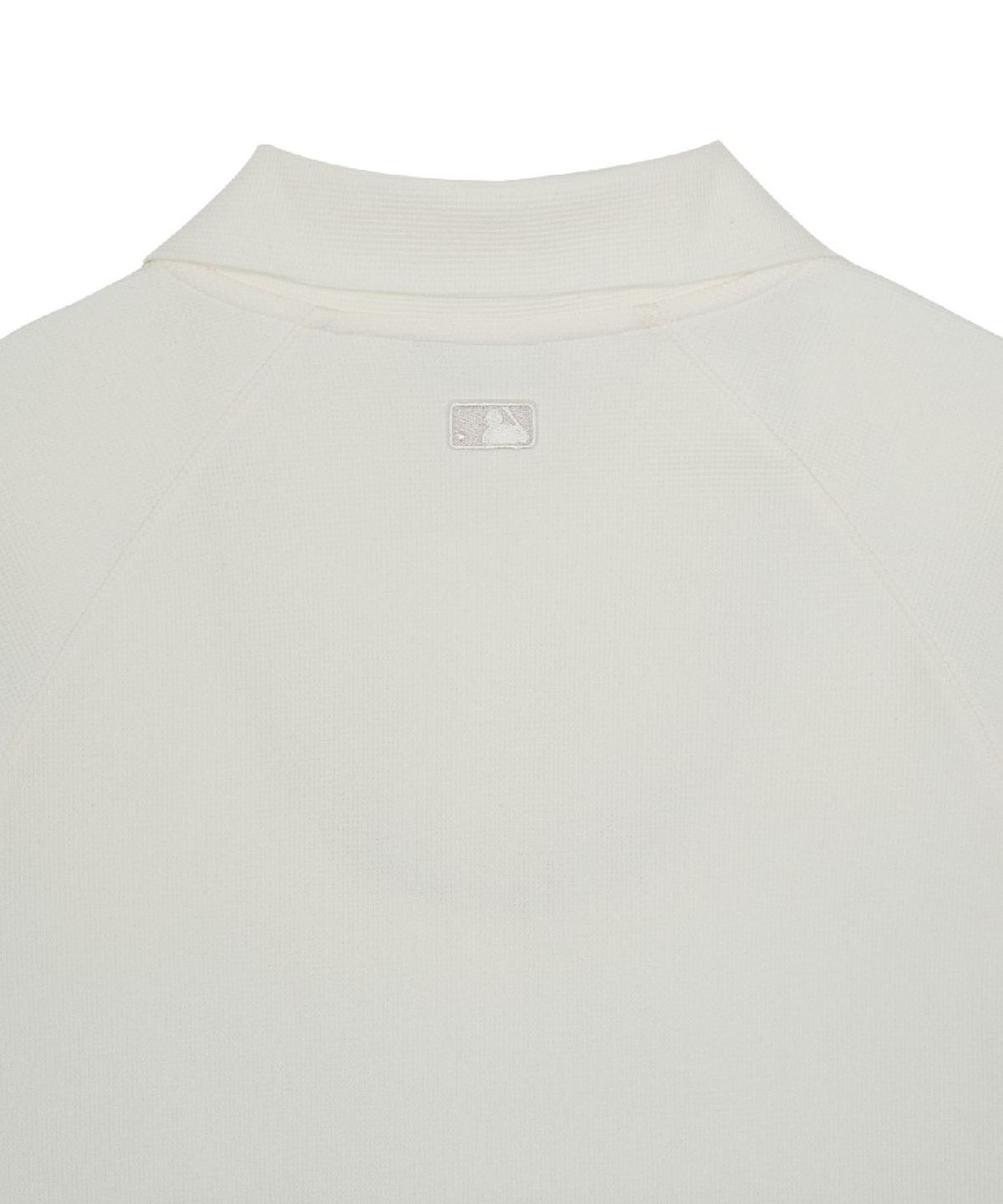 엠엘비(MLB) 여성 베이직 와플 반집업 맨투맨 NY (Cream)