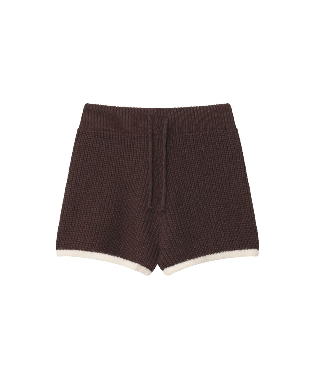 커뮨더웨어(KOMMUNTHEWEAR) KOMMUN VNECK KNIT SET BROWN 커뮨 브이넥 니트 셋트 브라운