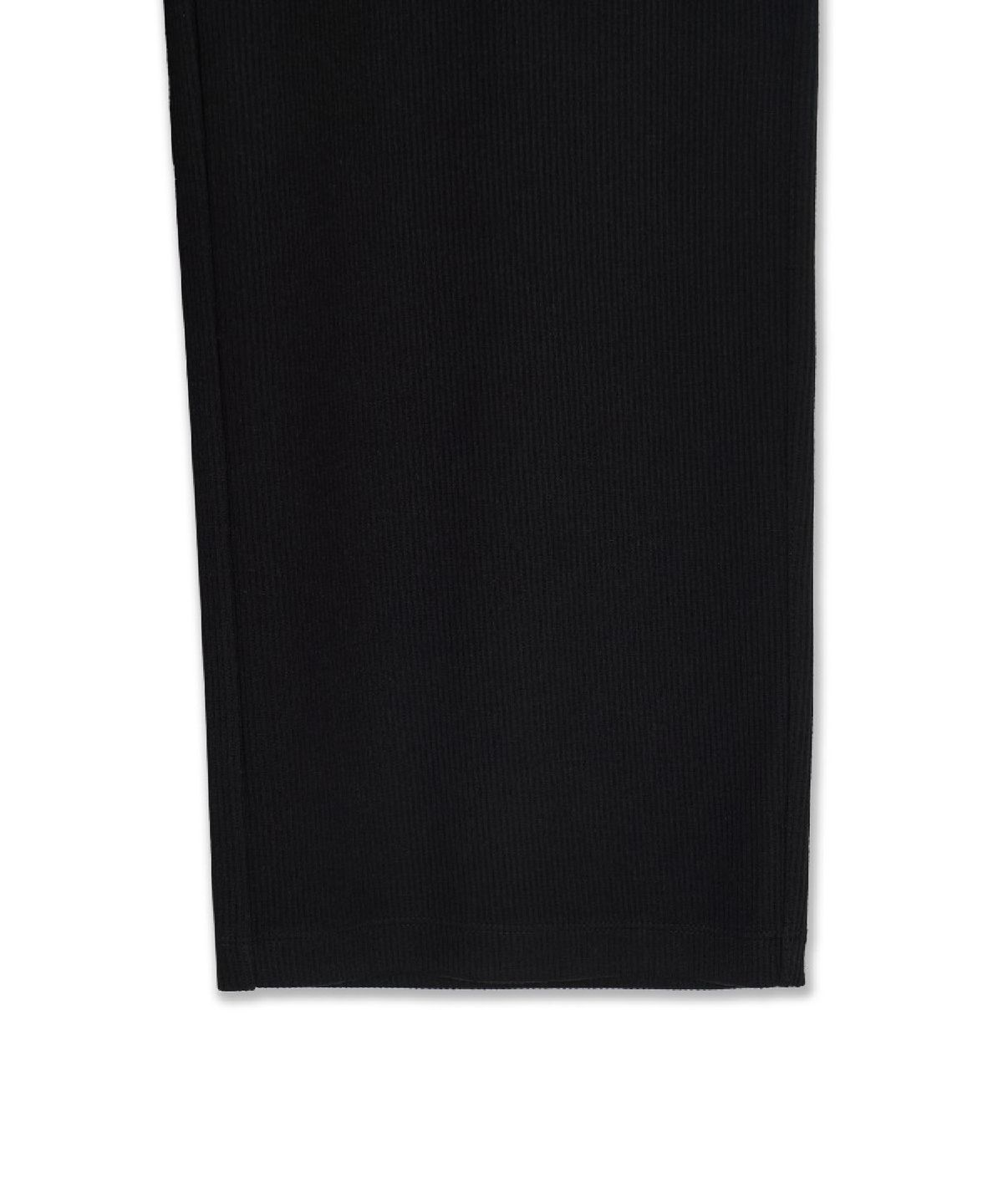 엠엘비(MLB) 여성 바시티 골지 세미와이드 팬츠 NY (Black)