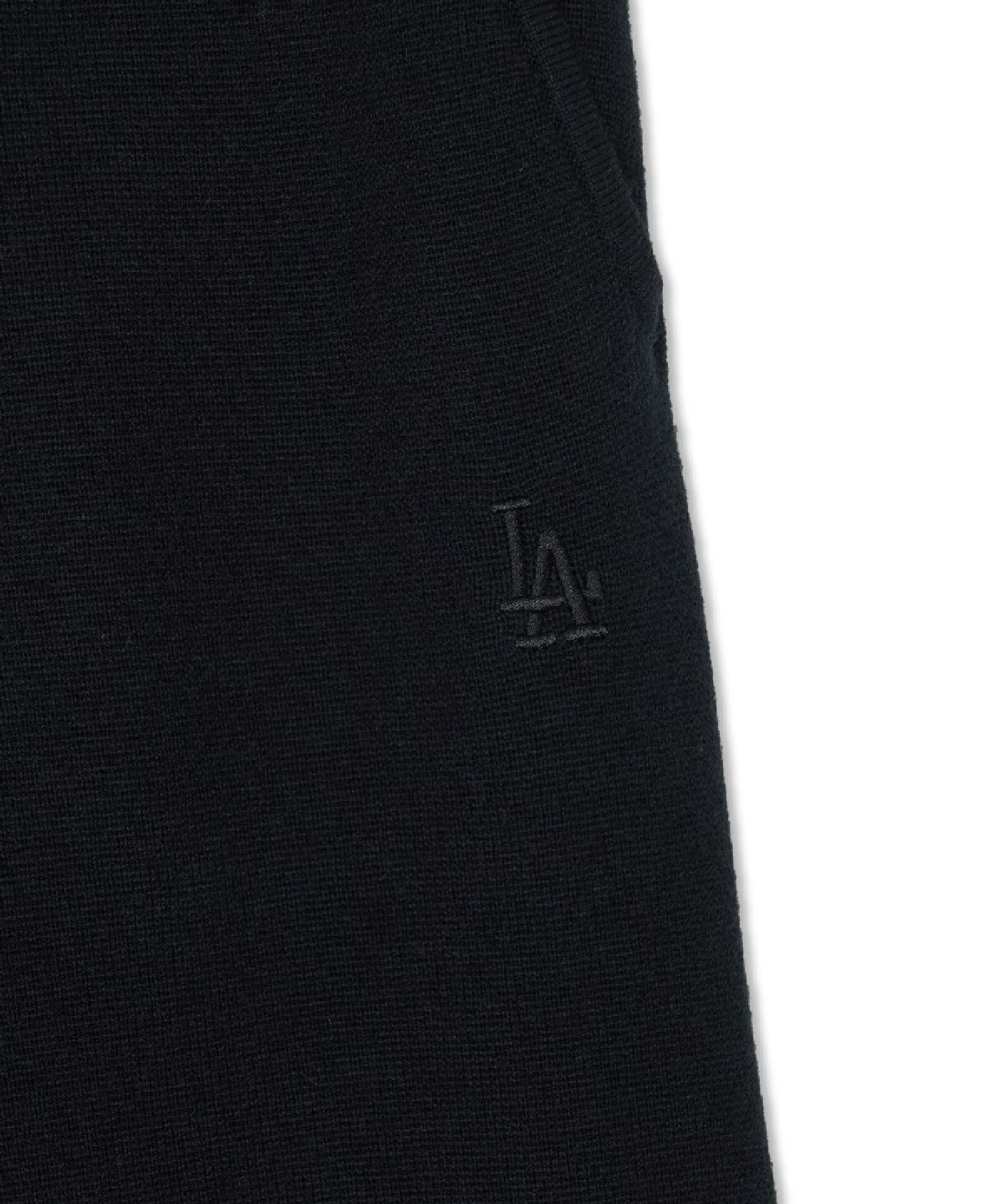 엠엘비(MLB) 여성 바시티 스웨터 와이드 팬츠 LA (Black)