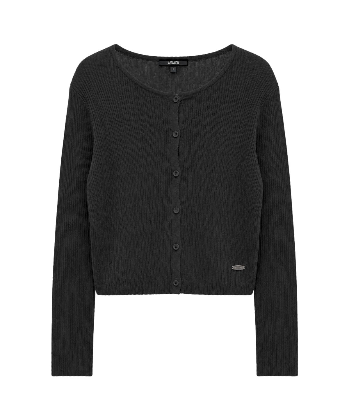 아크무어(ARCMOOR) 글로시 크롭 가디건 [3Colors]