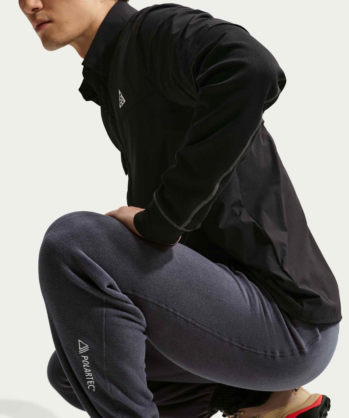 나이키(NIKE) ACG 울프 트리 팬츠 M - 그리드아이언:블랙:서밋 화이트 / HV1124-013