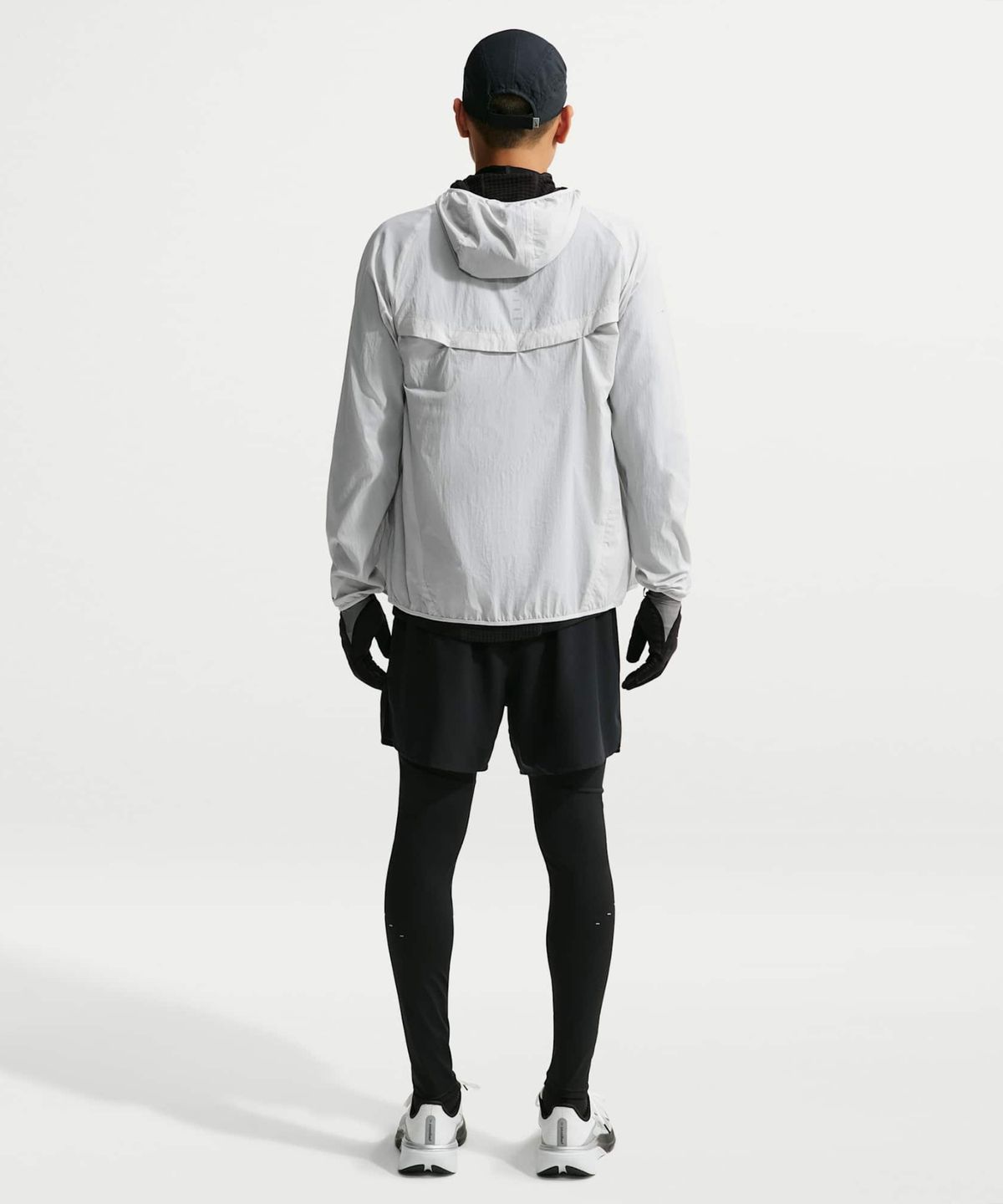 나이키(NIKE) 스트라이드 리펠 UV 러닝 재킷 M - 그레이 포그 / HV4549-097