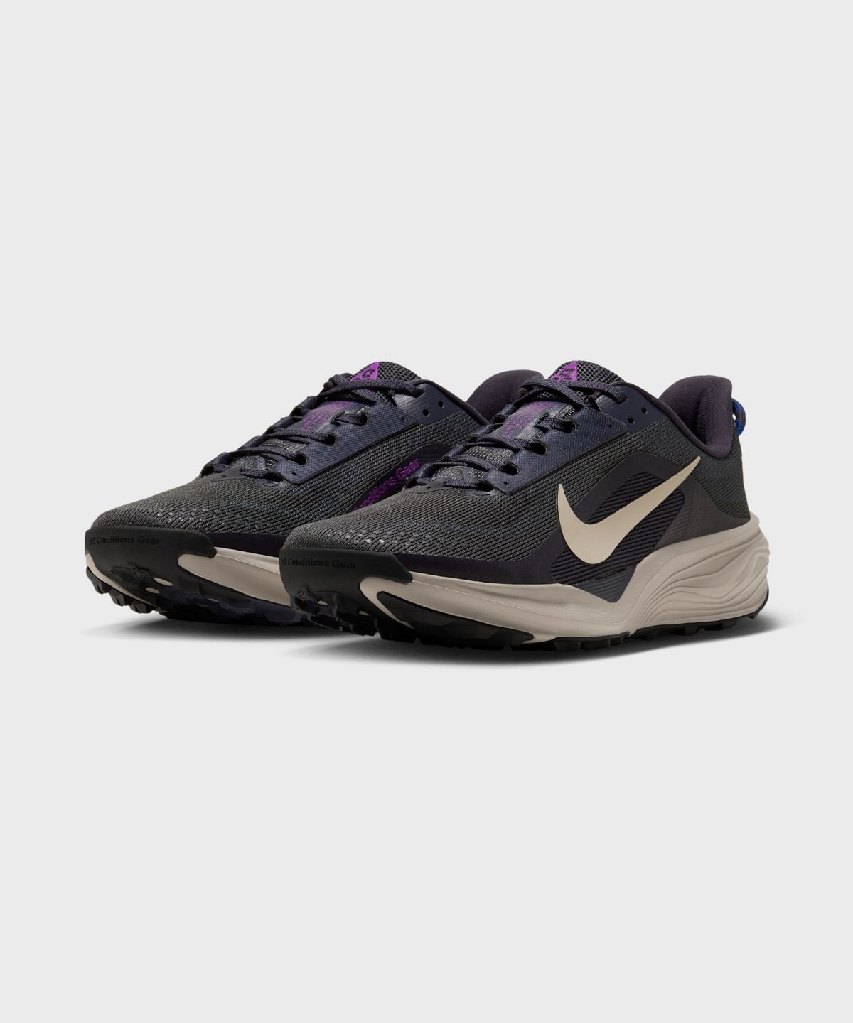 나이키(NIKE) ACG 페가수스 트레일 M - 그리드아이언:레이서 블루:비비드 퍼플:크림 II / HV8116-007