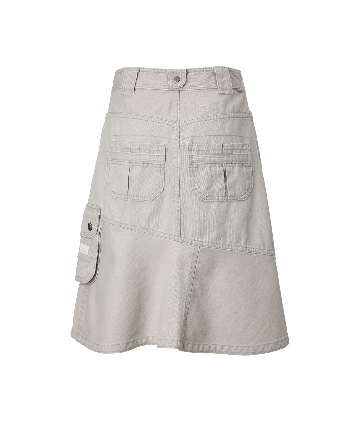 미레코(MIRECO) CARGO POCKET MERMAID MIDI SK GREY