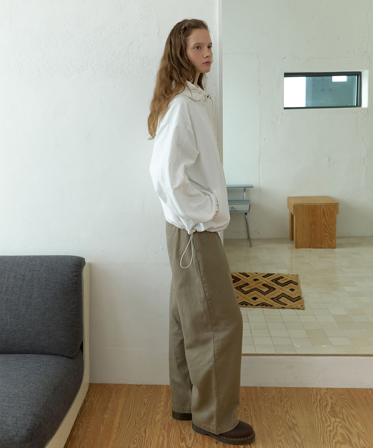 더미튼(THEMITTEN) Flap pocket pants (dune beige)