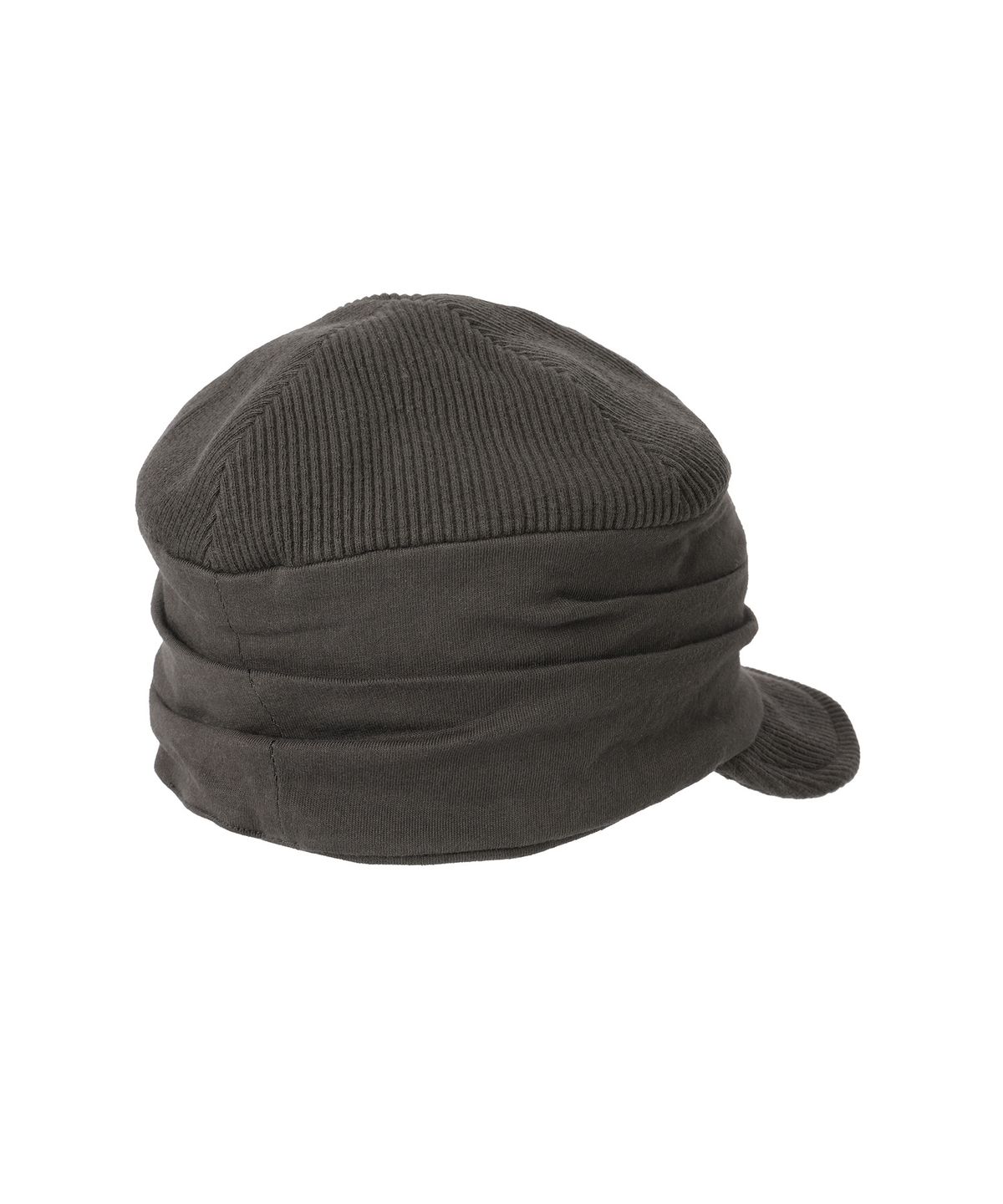 미레코(MIRECO) MIX DRAPED CAP MOCHA