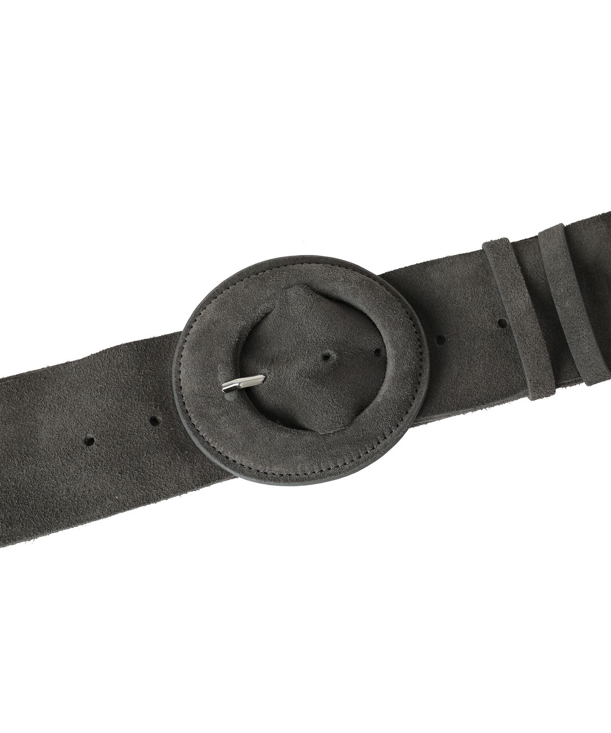 미레코(MIRECO) COW SUEDE BELT MOCHA